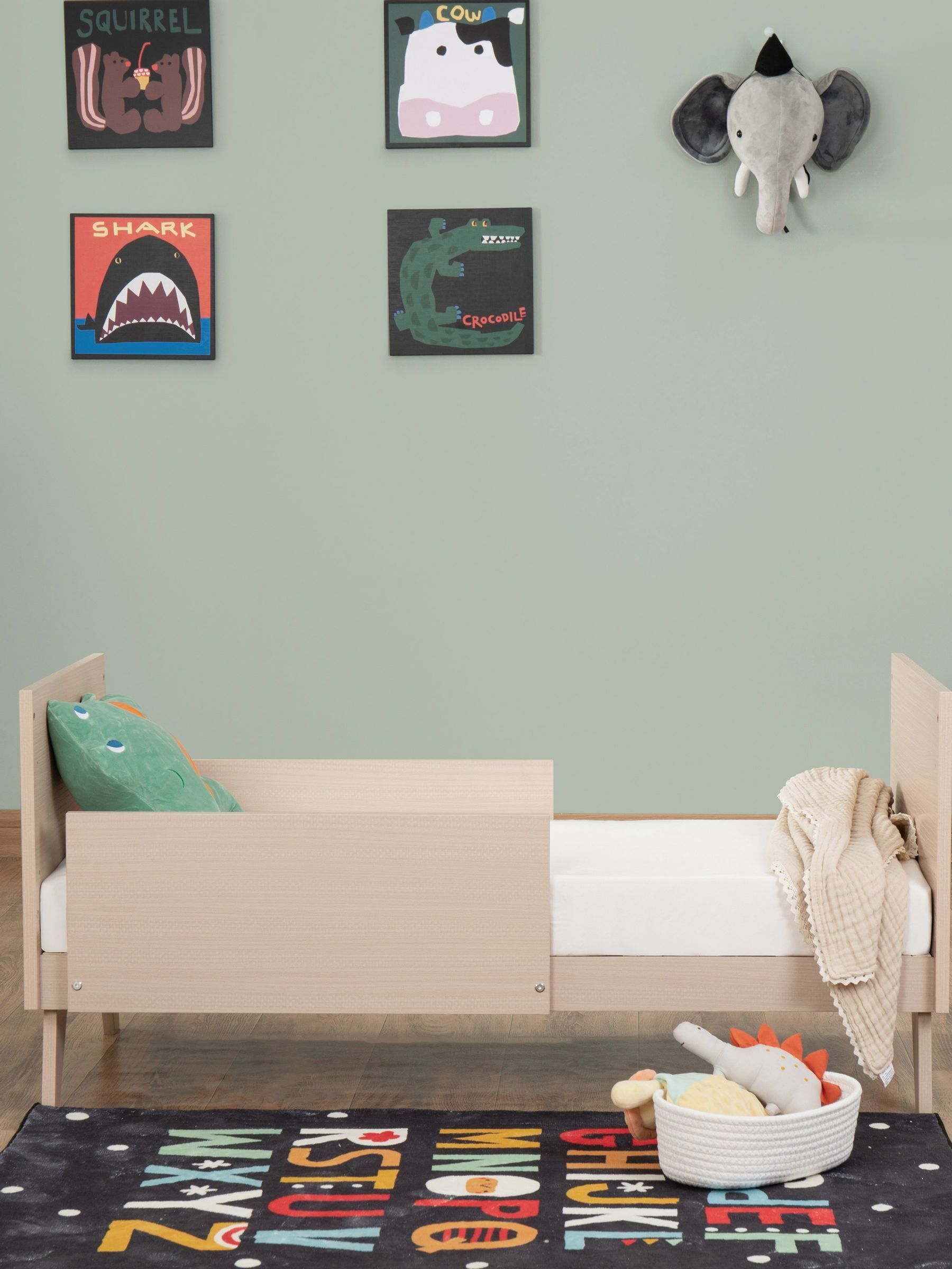 Babymore Natural Dante Mini Cot Bed - Image 4 of 6