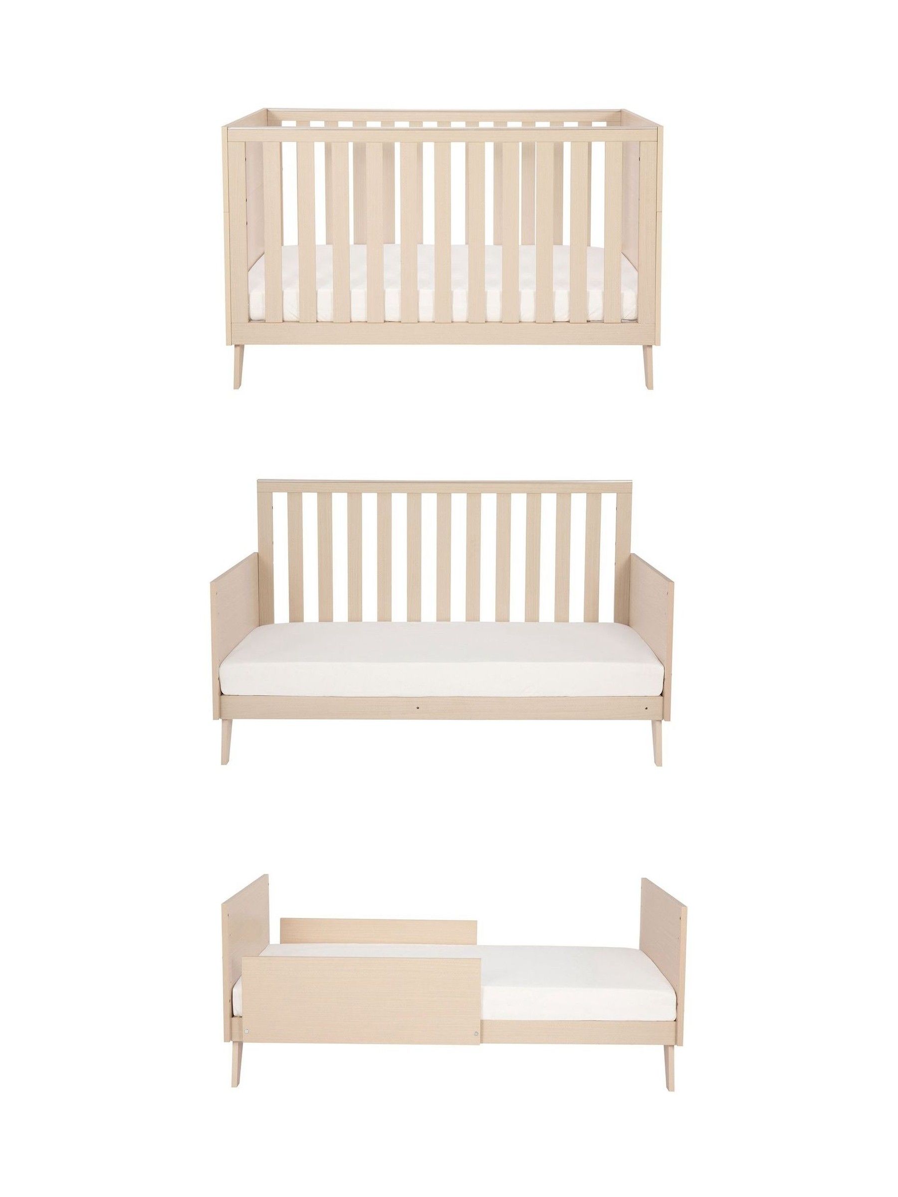 Babymore Natural Dante Cot Bed - Image 5 of 5