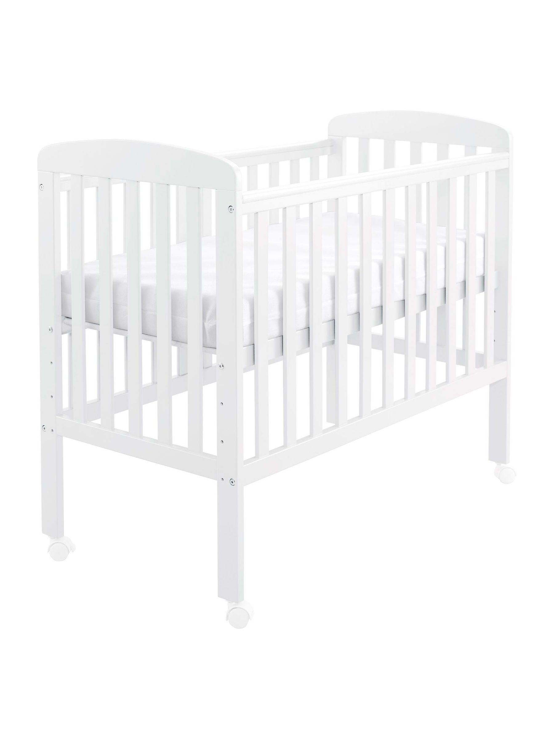 Babymore White Space Saver Cot - Image 4 of 5
