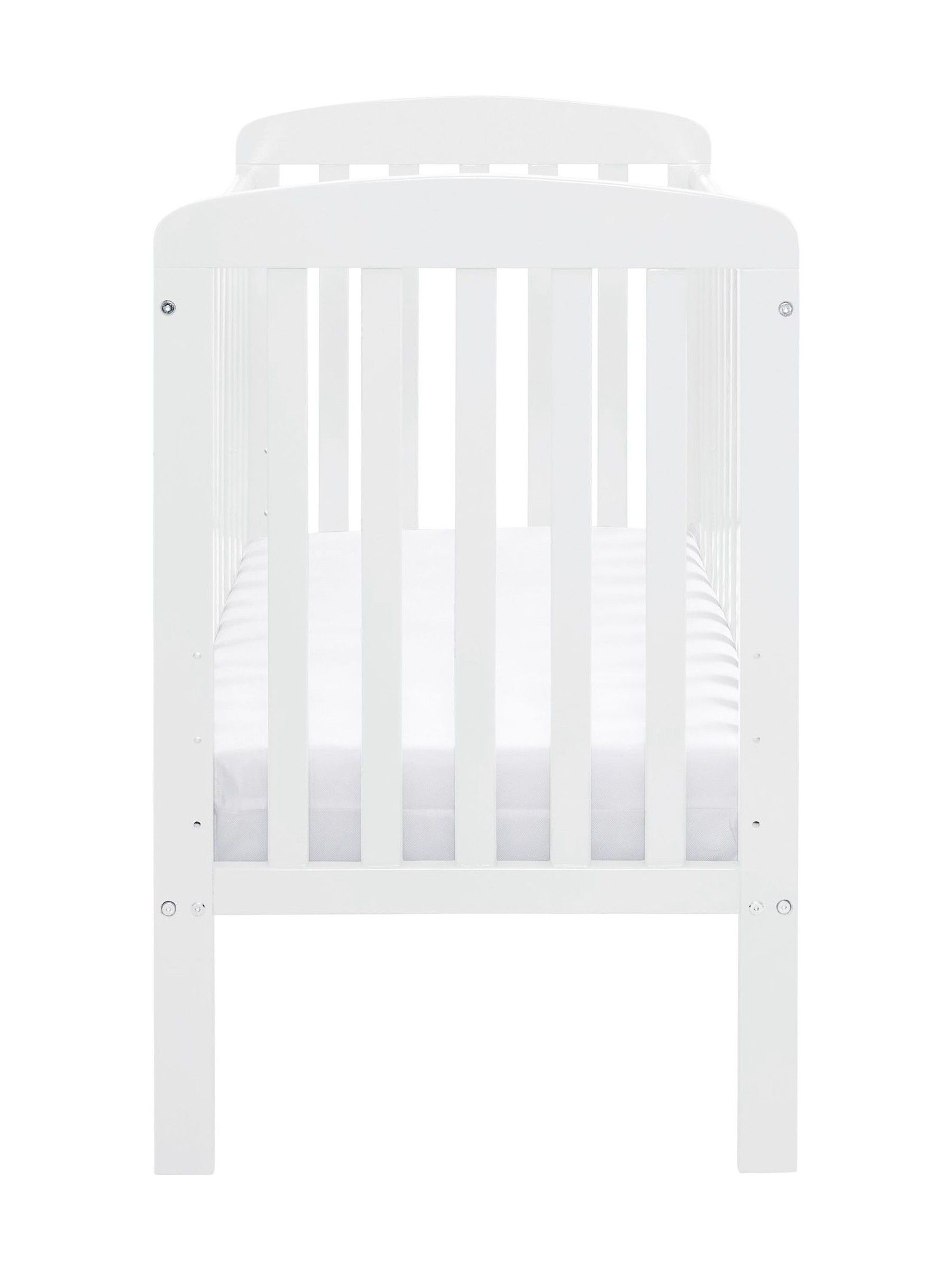 Babymore White Space Saver Cot - Image 5 of 5