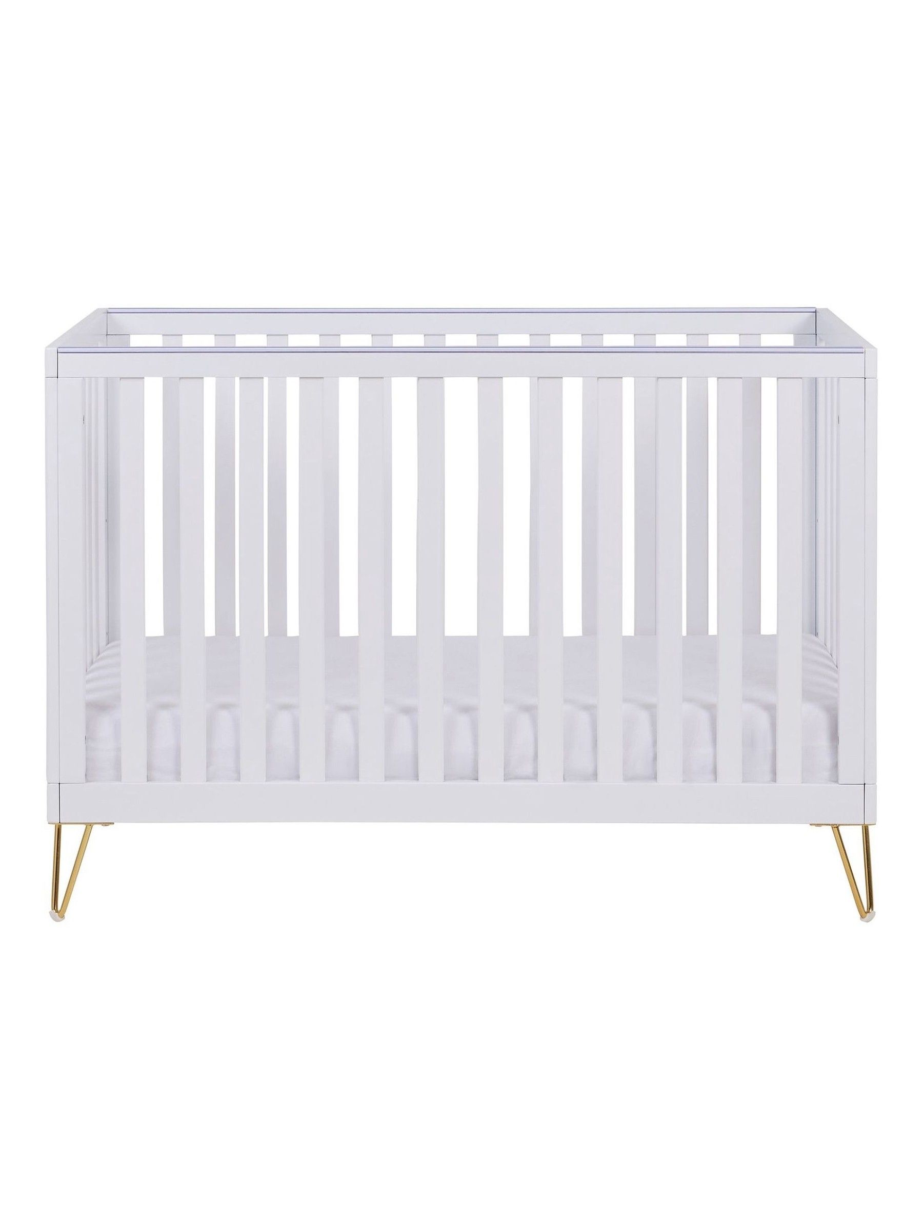 Babymore White Kimi Cot Bed - Image 5 of 5