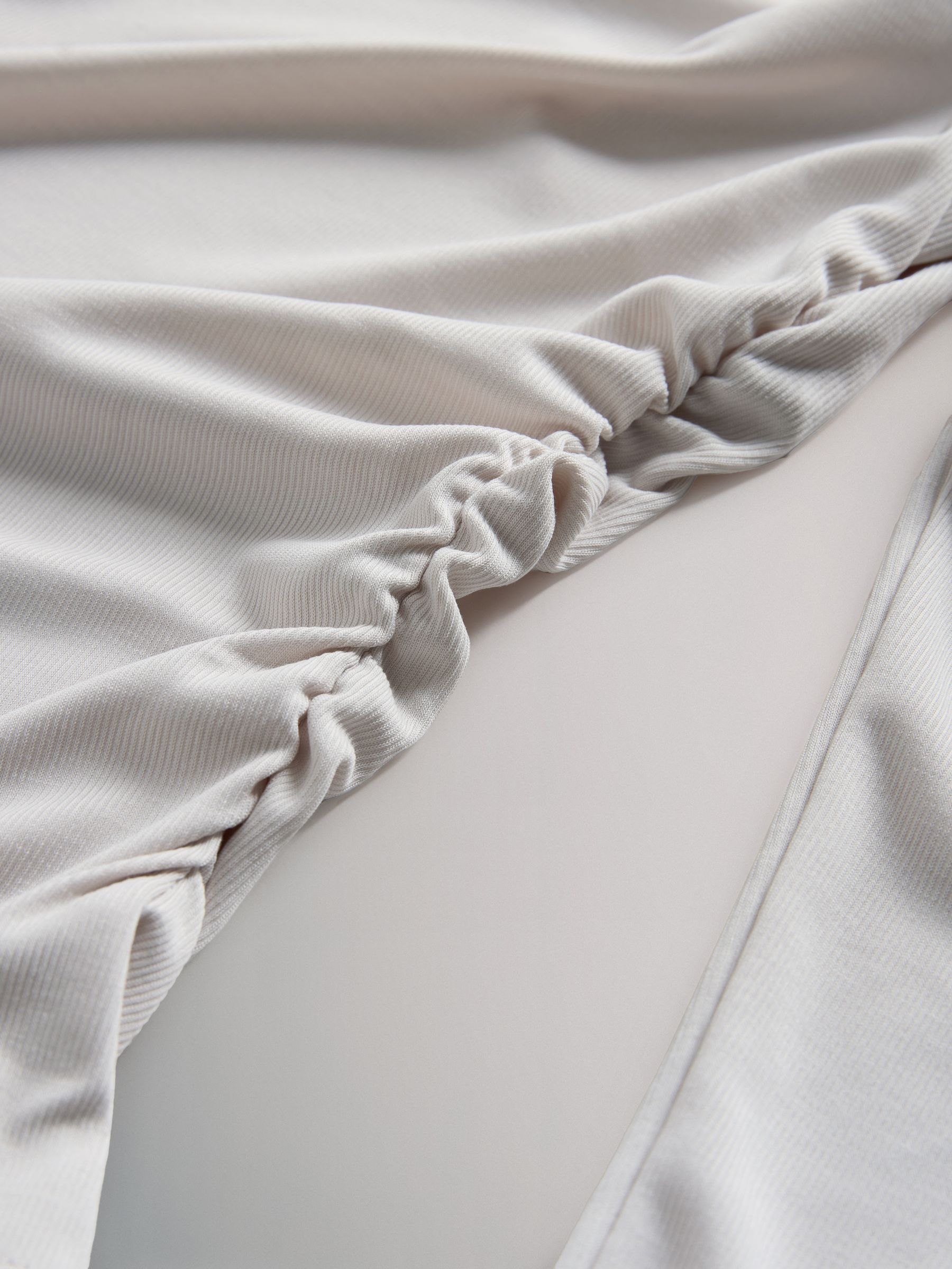 Navy/Khaki/Taupe - Drape Longsleeve Top 3 Pack - Image 6 of 6