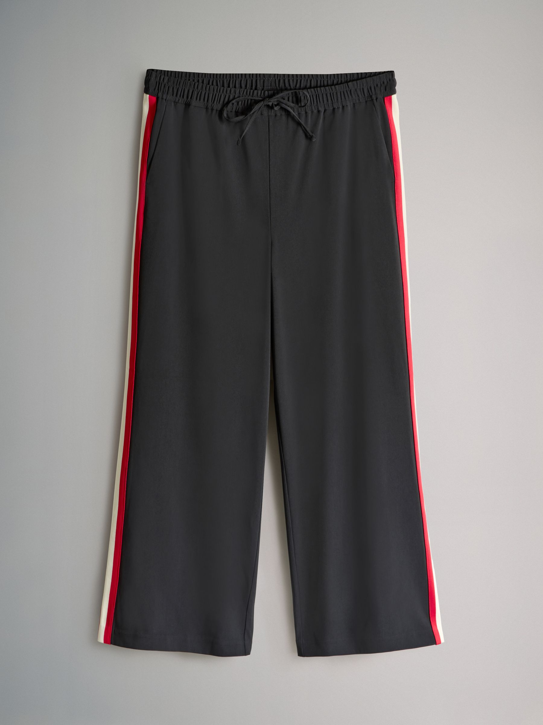 Black/Red/Cream - 2 Pack Side Stripe Trackpants - Image 2 of 5