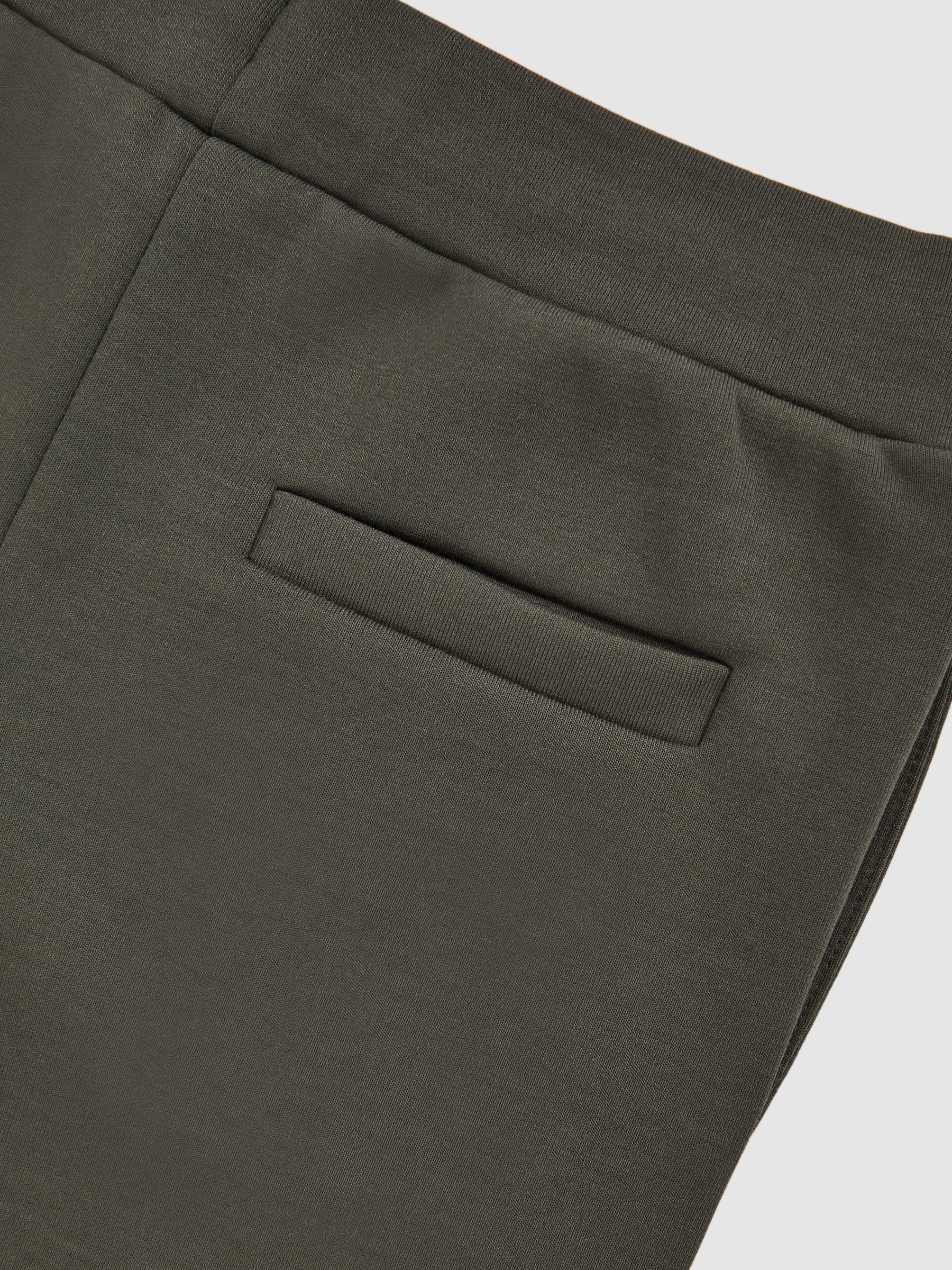 9-13 yrs Interlock Drawstring Joggers in Dark Sage - Image 4 of 4