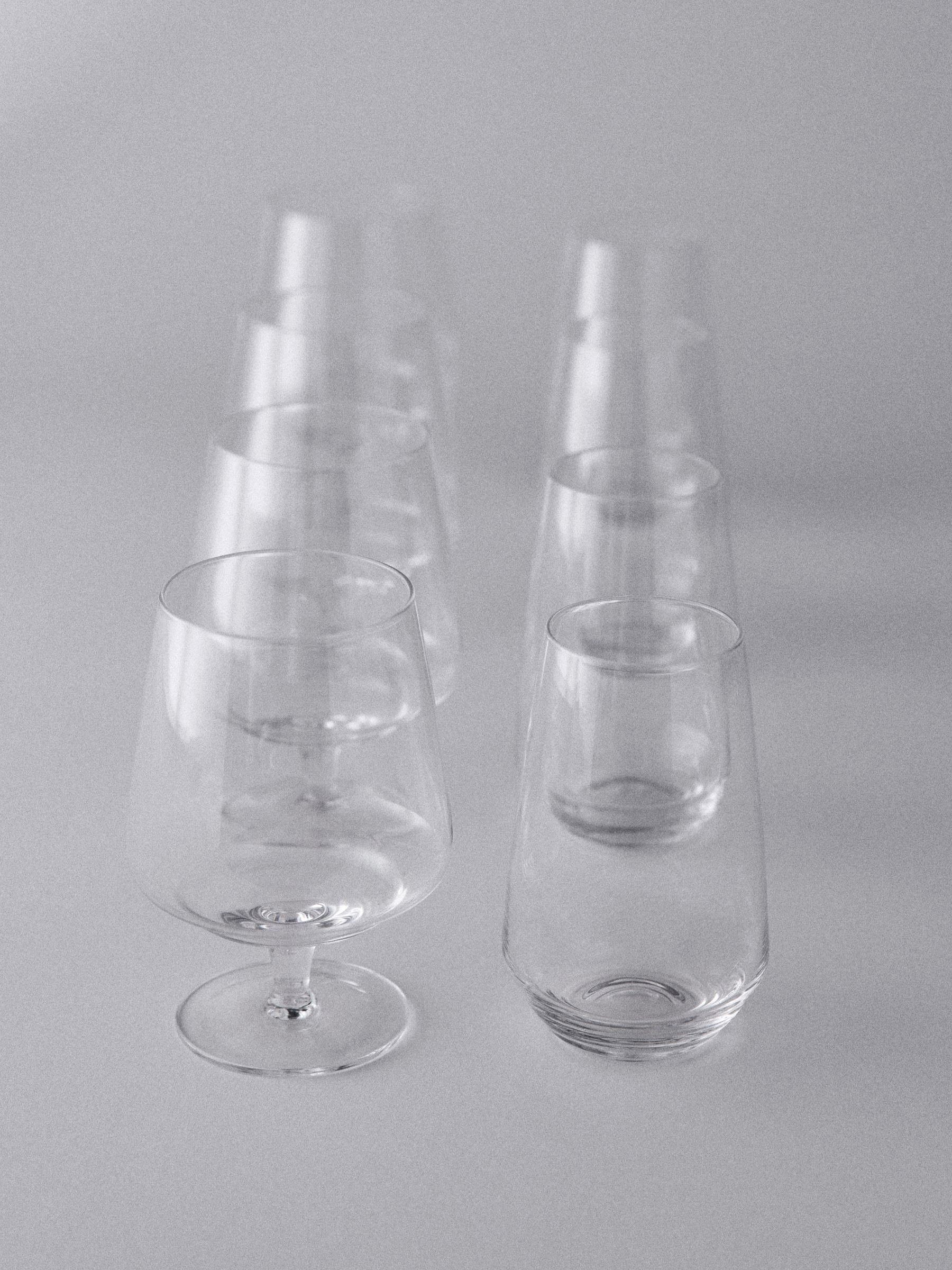 8 Pack Wine Glasses and Tumbler Set Clear - Image 2 of 4