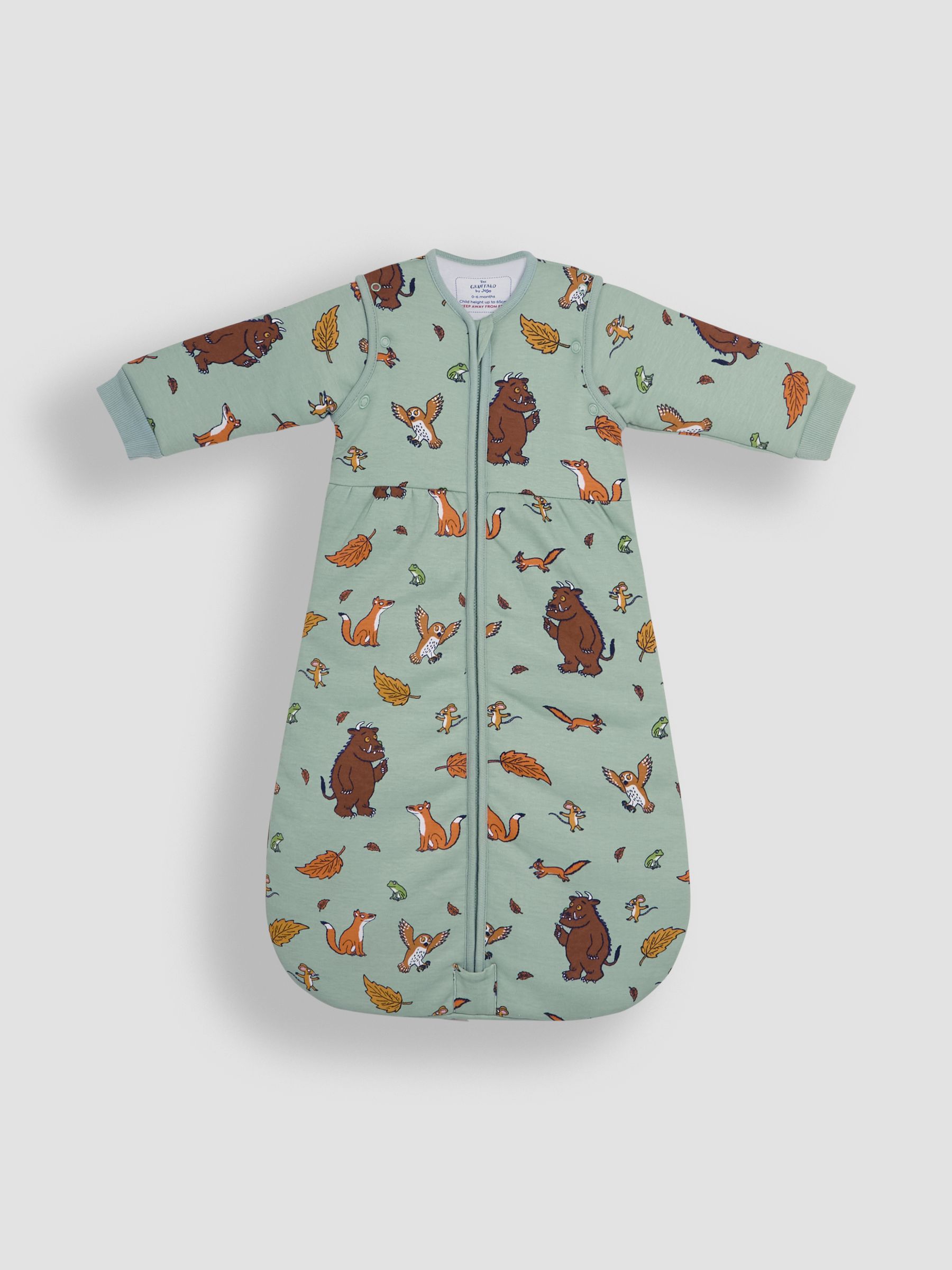 Green The Gruffalo 3.5 Tog Baby Sleeping Bag - Image 1 of 3