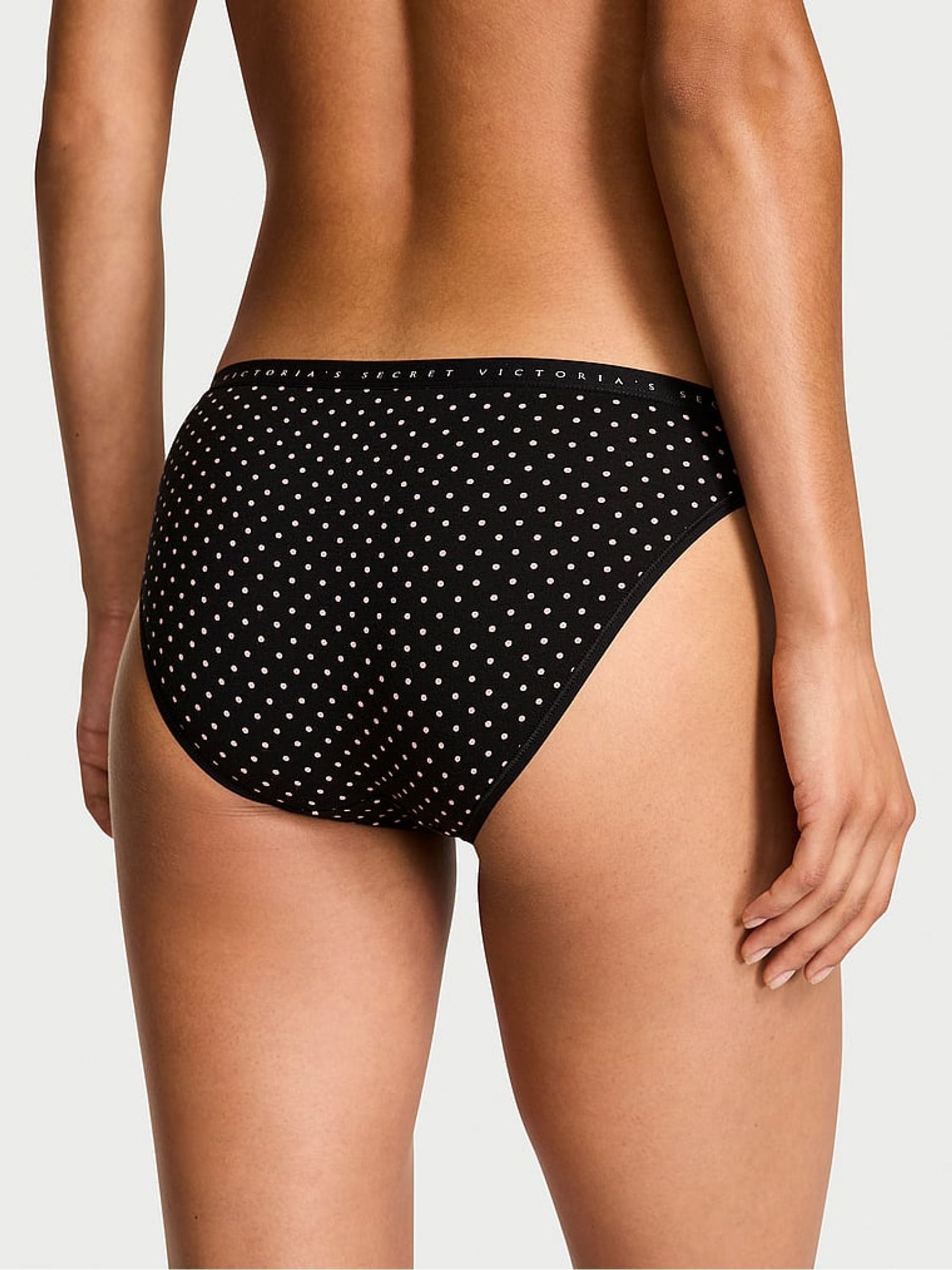 Black Dot Bikini Knickers - Image 2 of 3