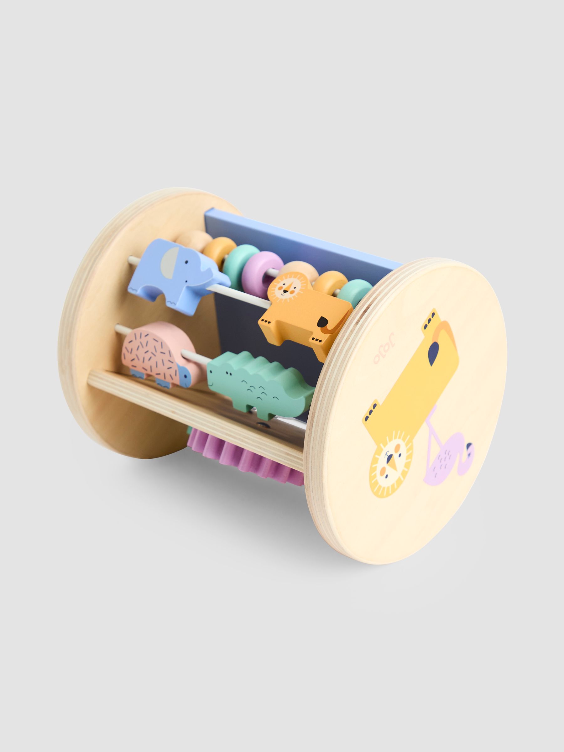 Safari Wooden Activity Roller - Image 6 of 7