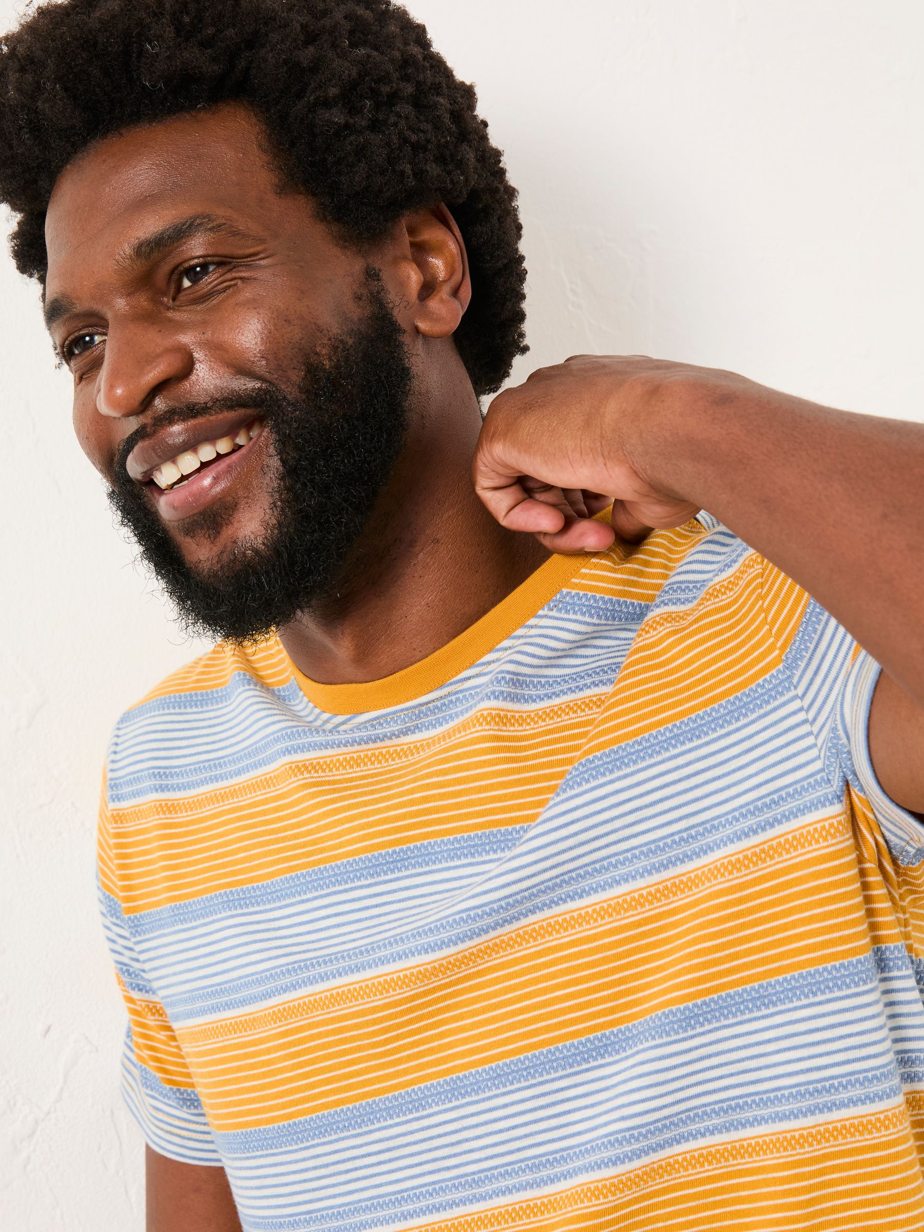Orange Stripe T-Shirt - Image 4 of 5