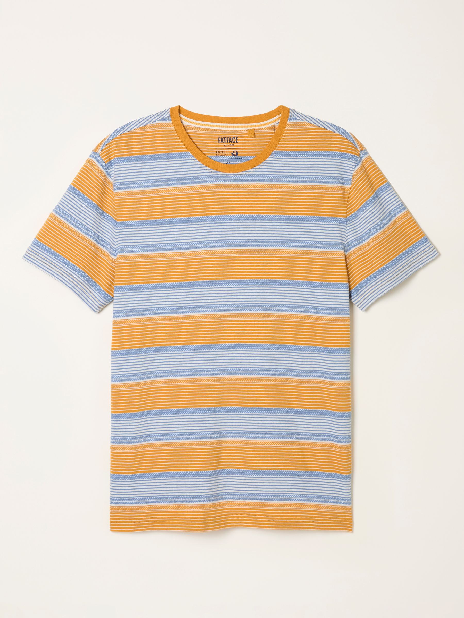 Orange Stripe T-Shirt - Image 5 of 5 Orange Stripe T-Shirt - Image 5 of 5