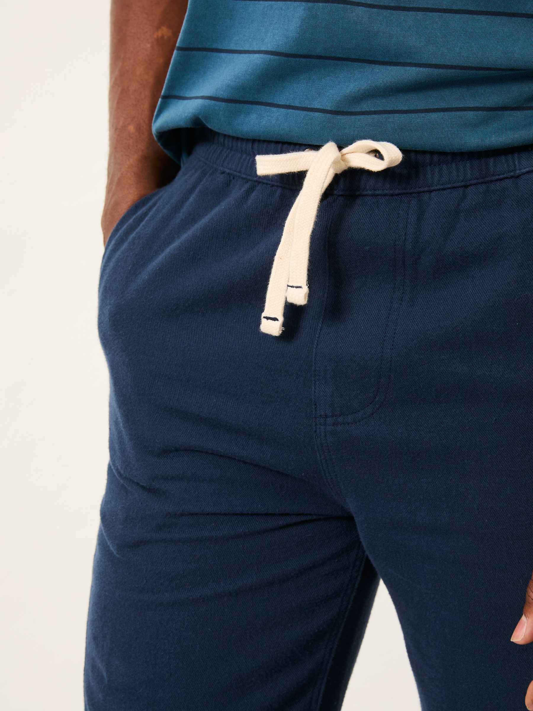Ladram French Navy Relaxed Pull On Trousers - Image 4 of 6