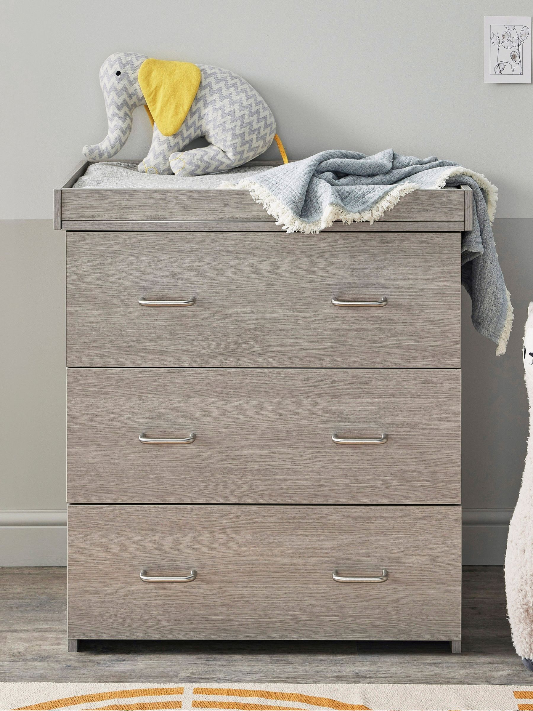 Babymore Grey Wash Caro Changer Chest - Image 1 of 3