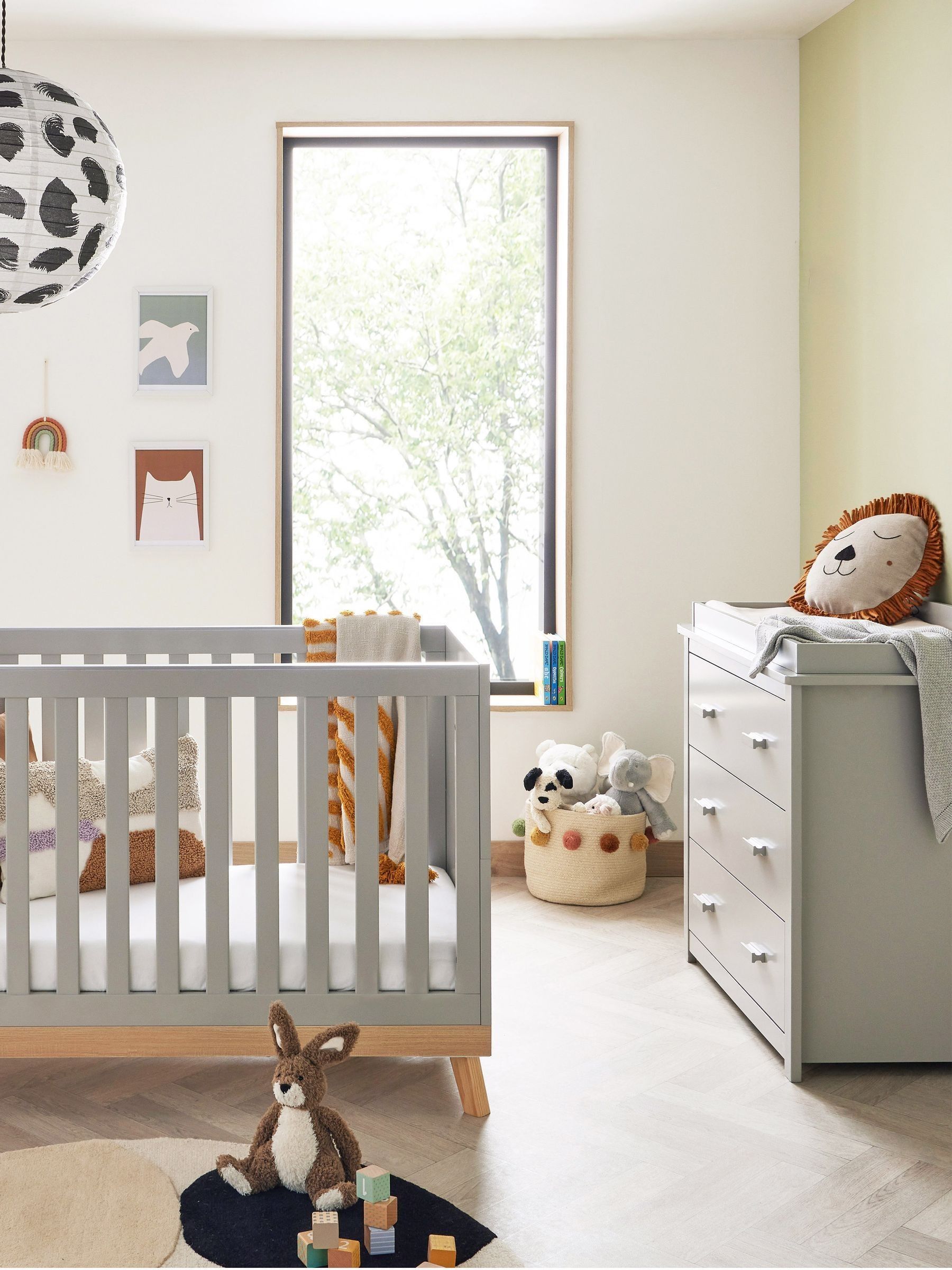 Babymore Grey Mini Mona Universal Furniture Set 2 Piece - Image 2 of 5