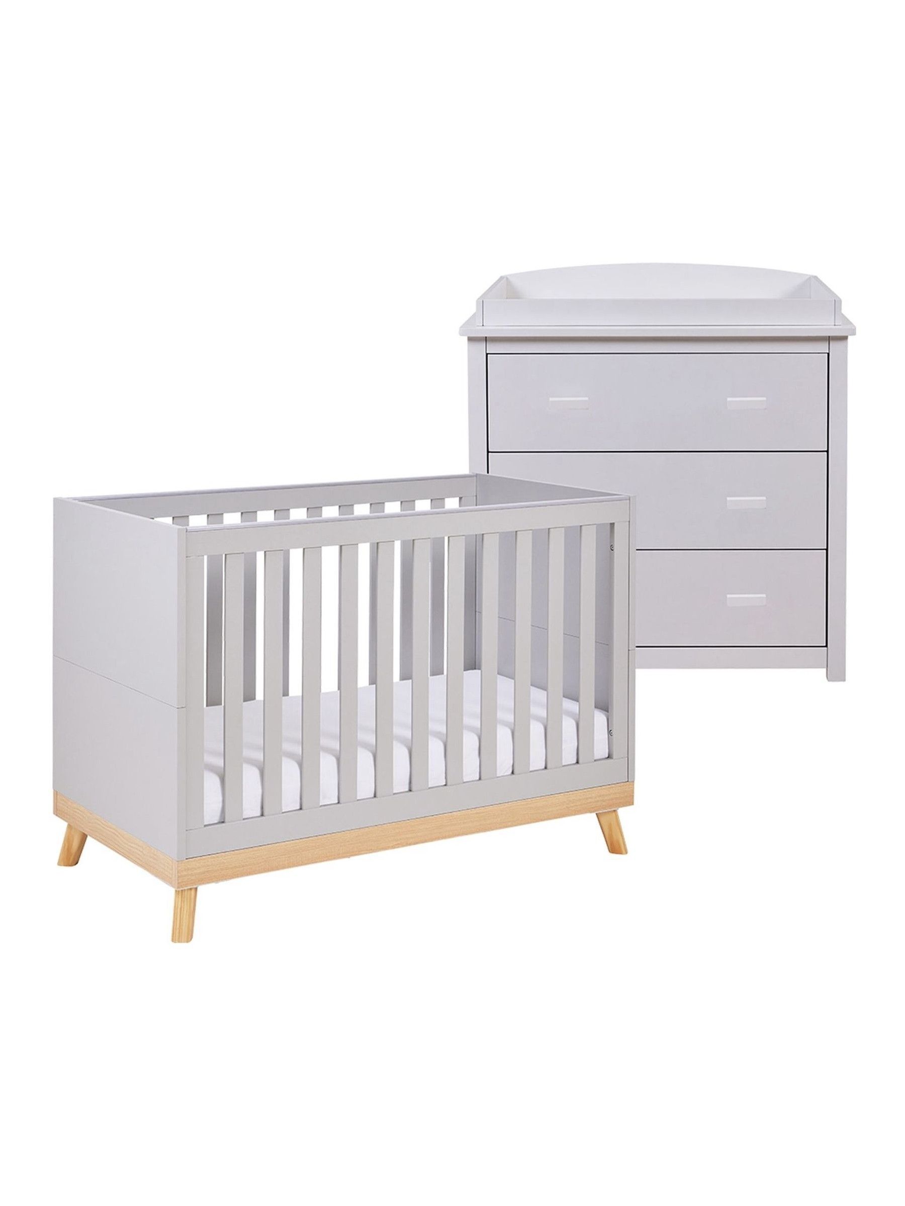 Babymore Grey Mini Mona Universal Furniture Set 2 Piece - Image 5 of 5