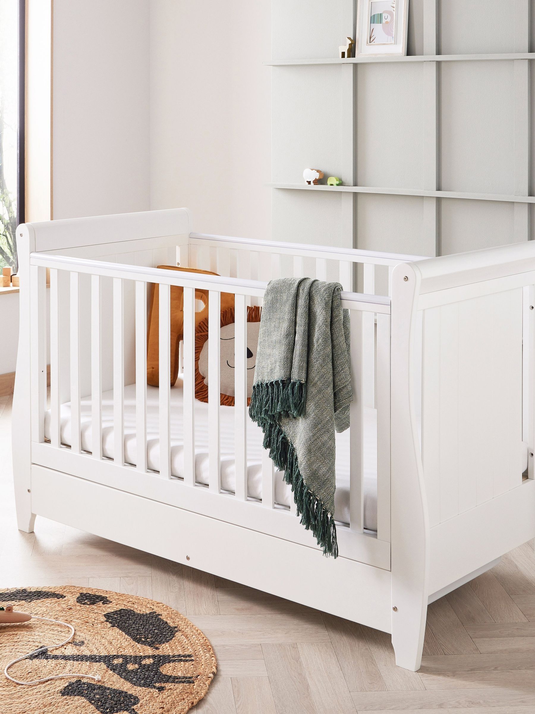 Babymore White Stella 3 Piece Furniture Set - Image 3 of 6