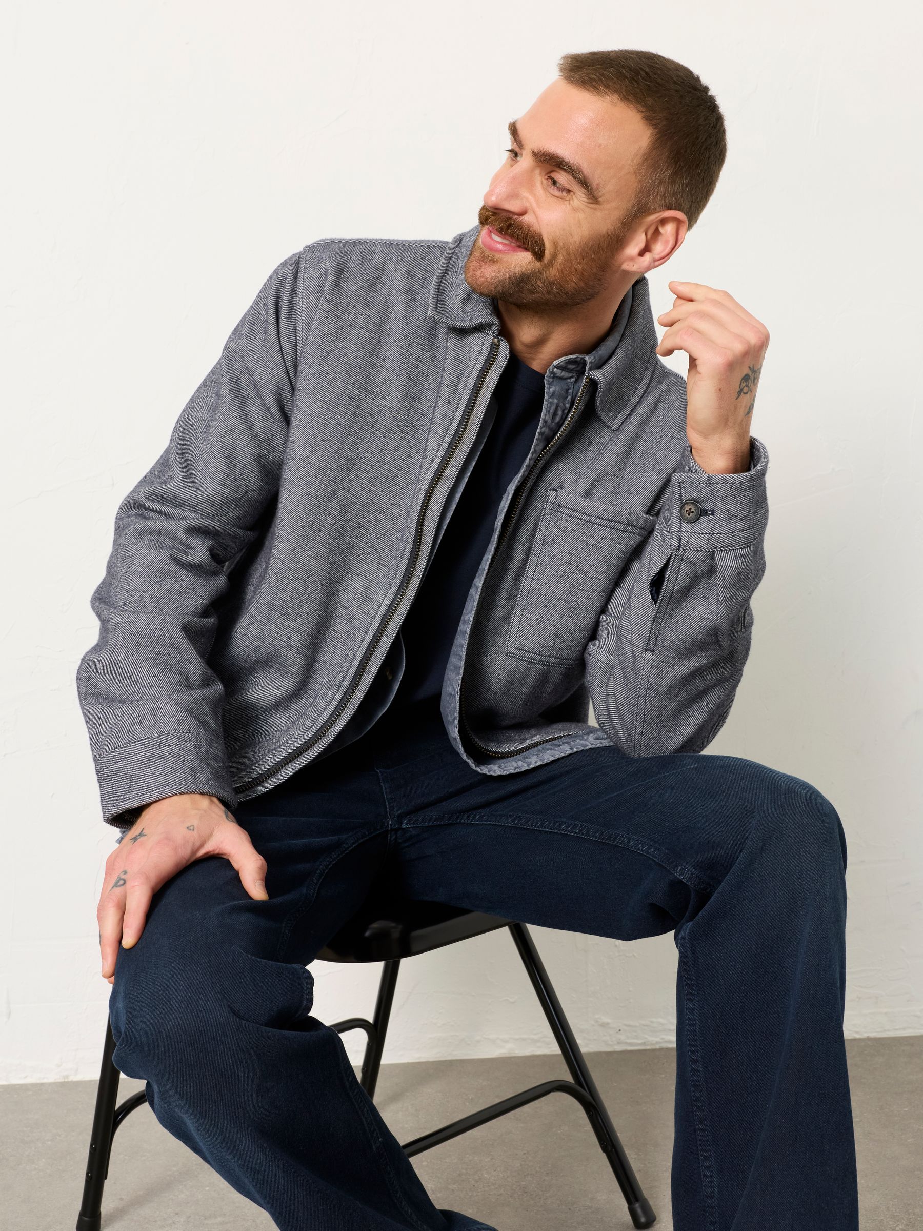 Zip Through Overshirt