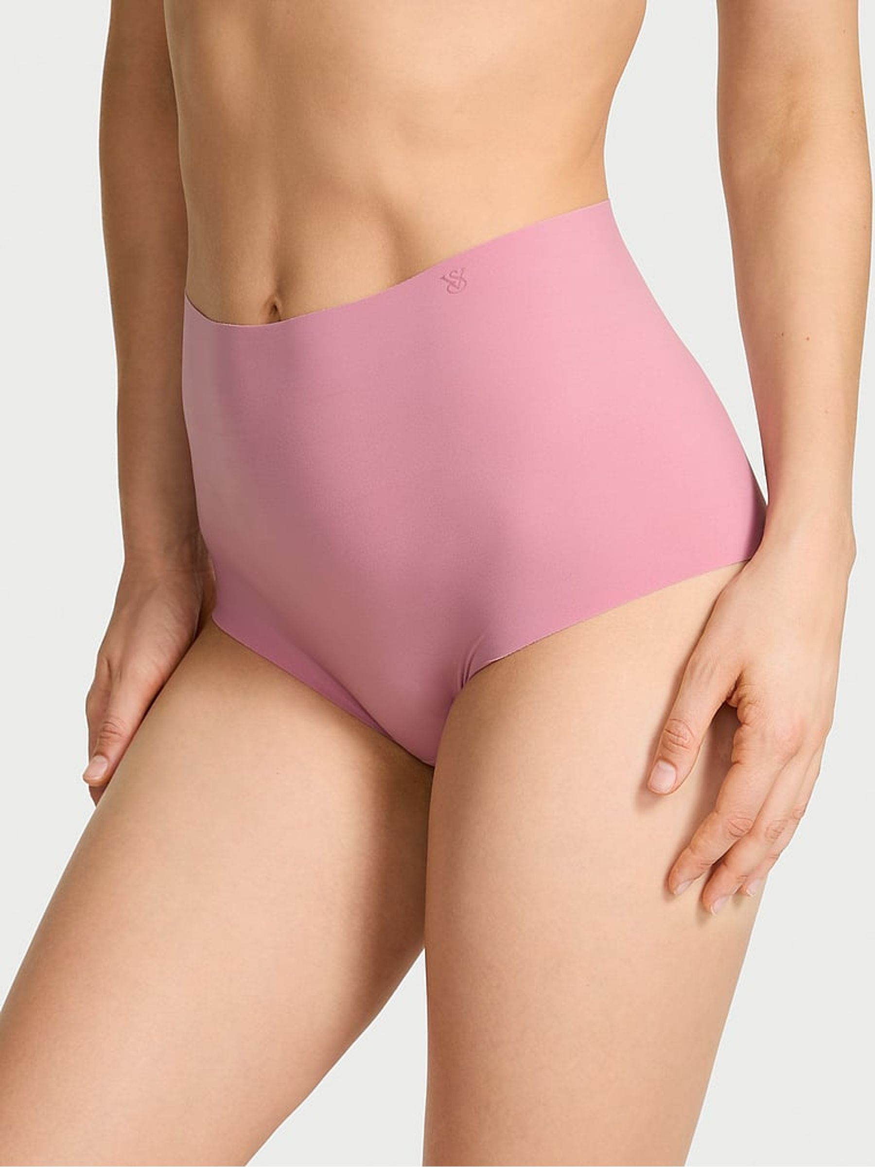 Lilac Pink Brief Print Knickers - Image 1 of 2