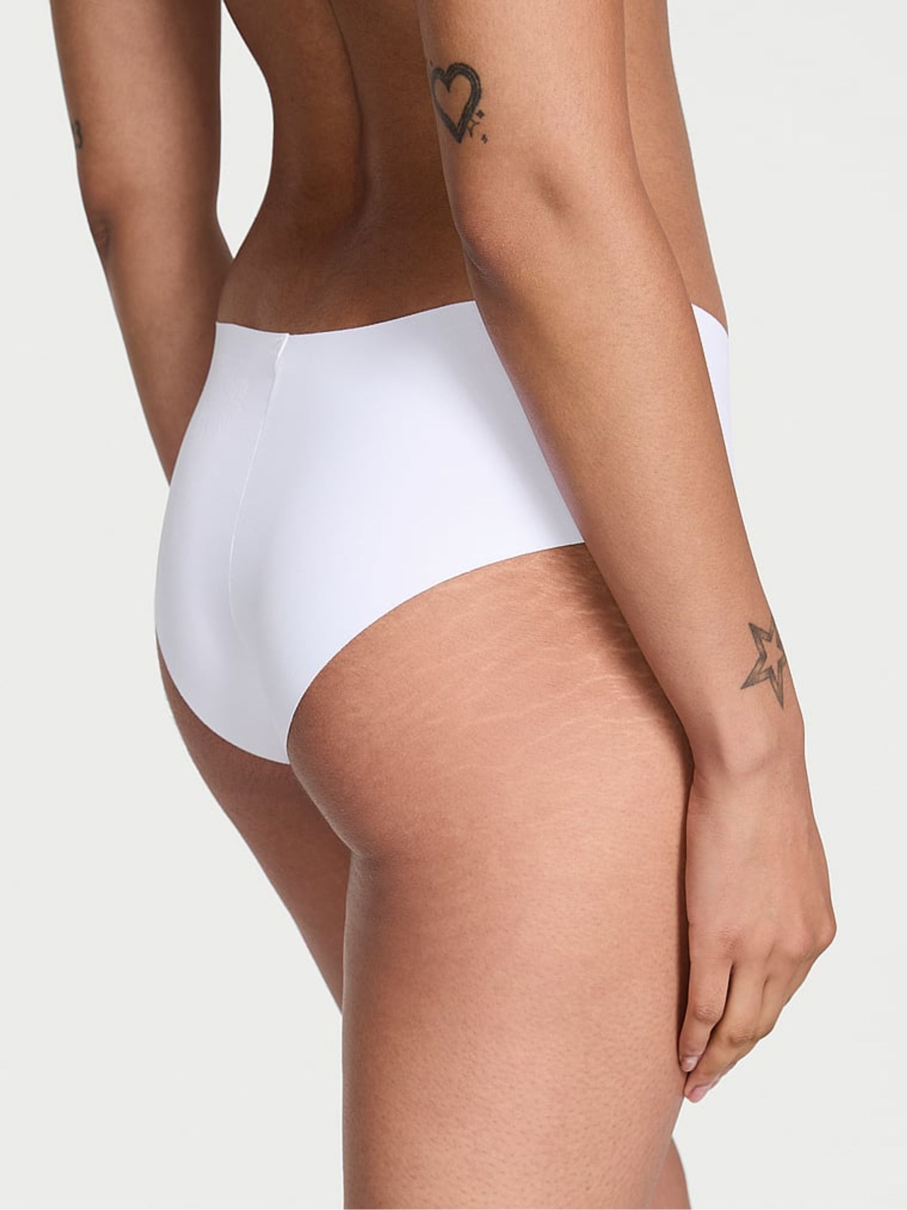 White Cheeky Print Knickers - Image 2 of 2