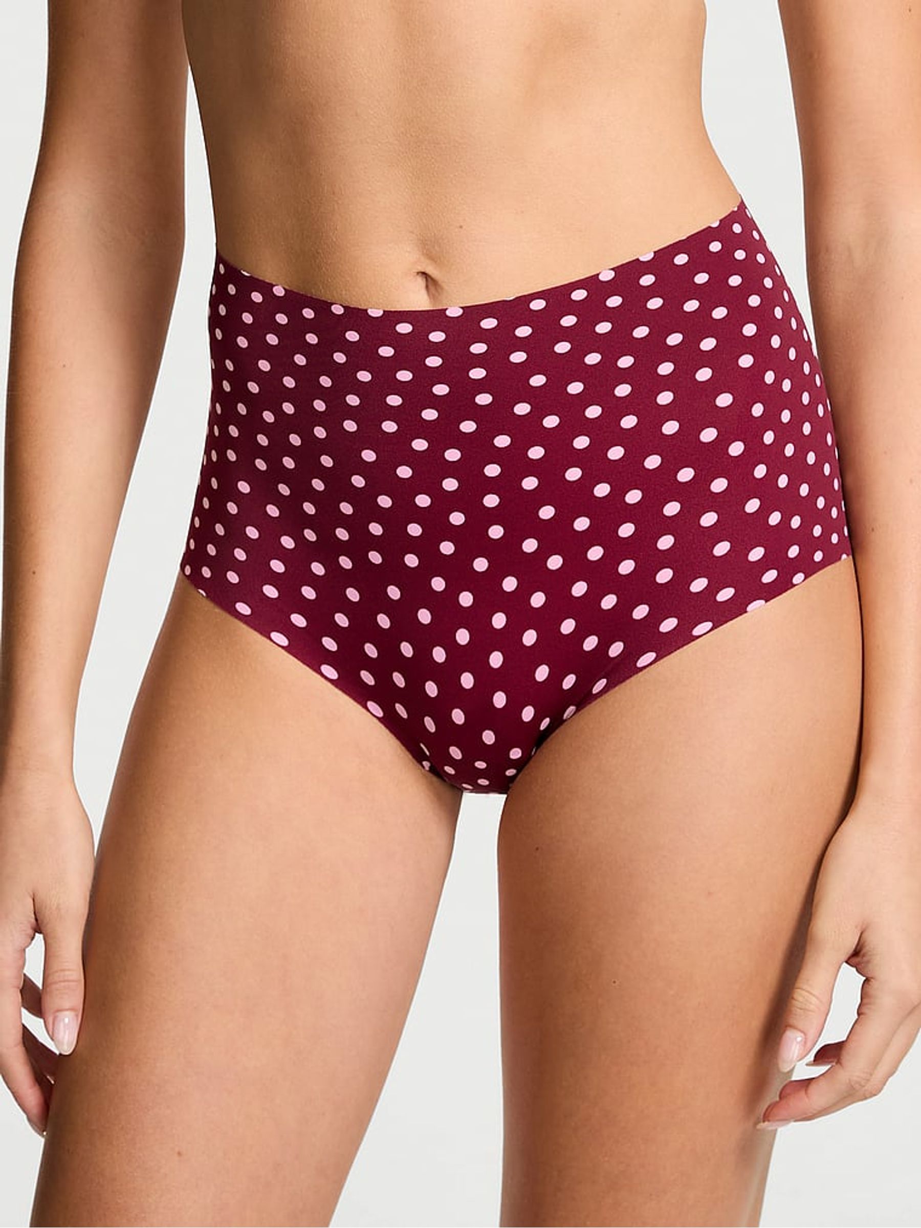 Sangria Red Dot Brief Knickers - Image 1 of 2