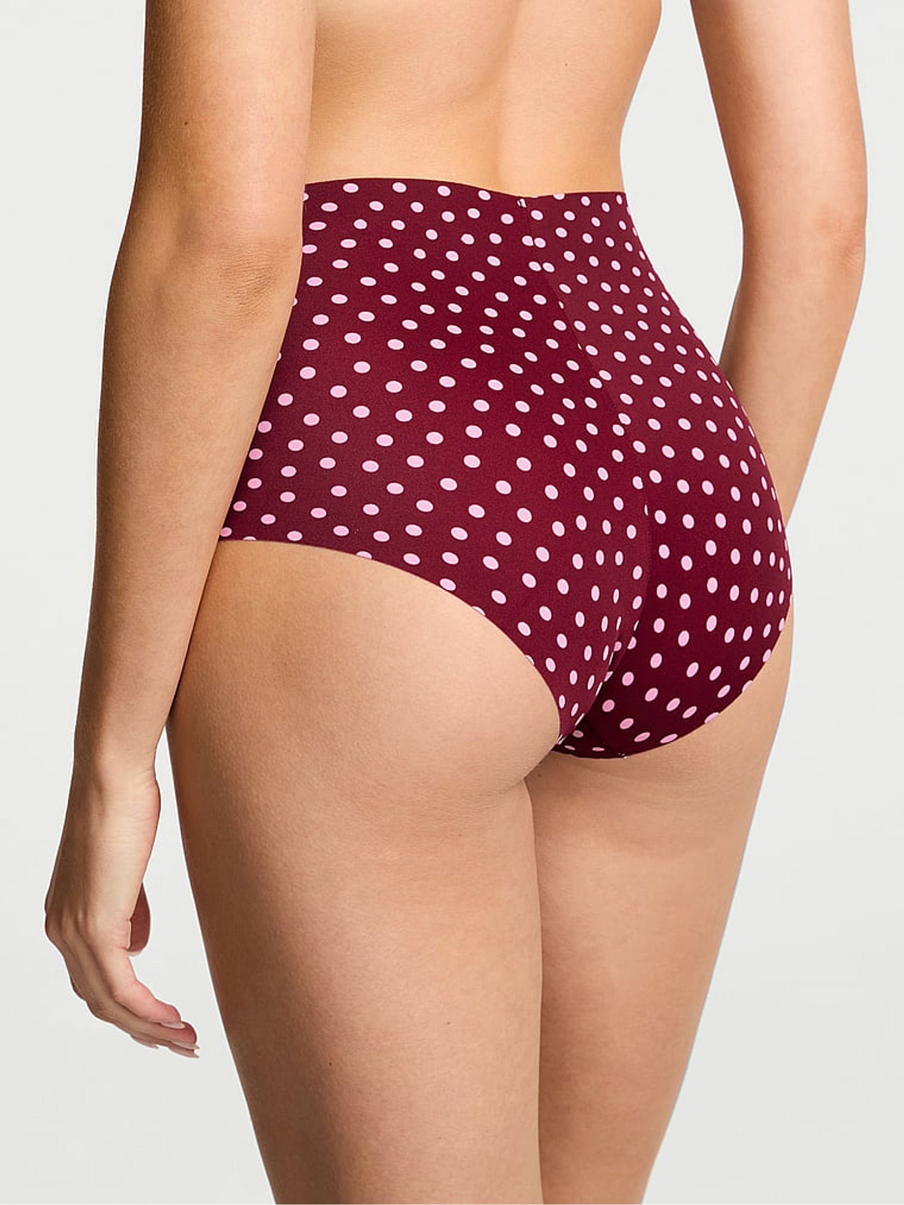Sangria Red Dot Brief Knickers - Image 2 of 2