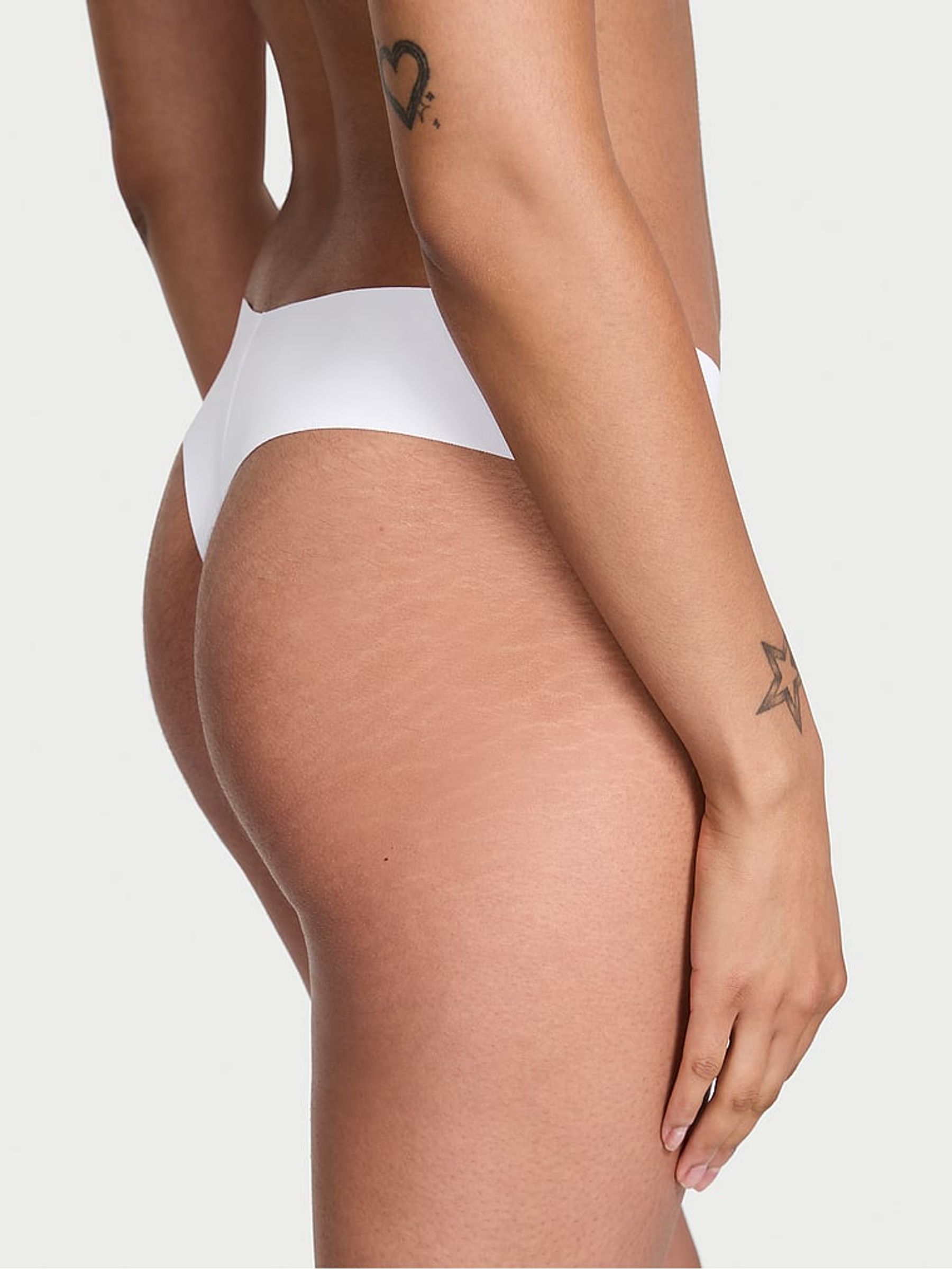 White Thong Print Knickers - Image 2 of 2