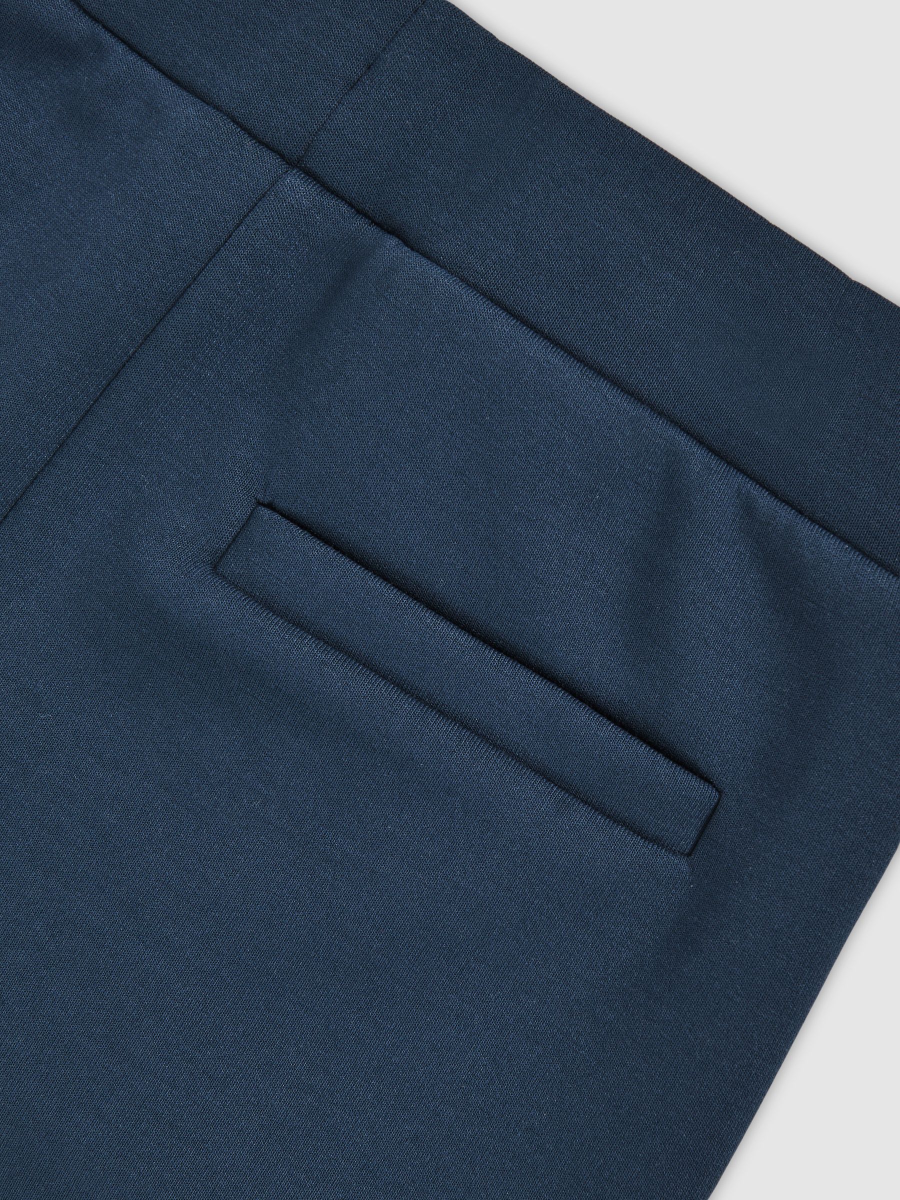 13-14 yrs Interlock Drawstring Joggers in Ocean Blue - Image 4 of 4