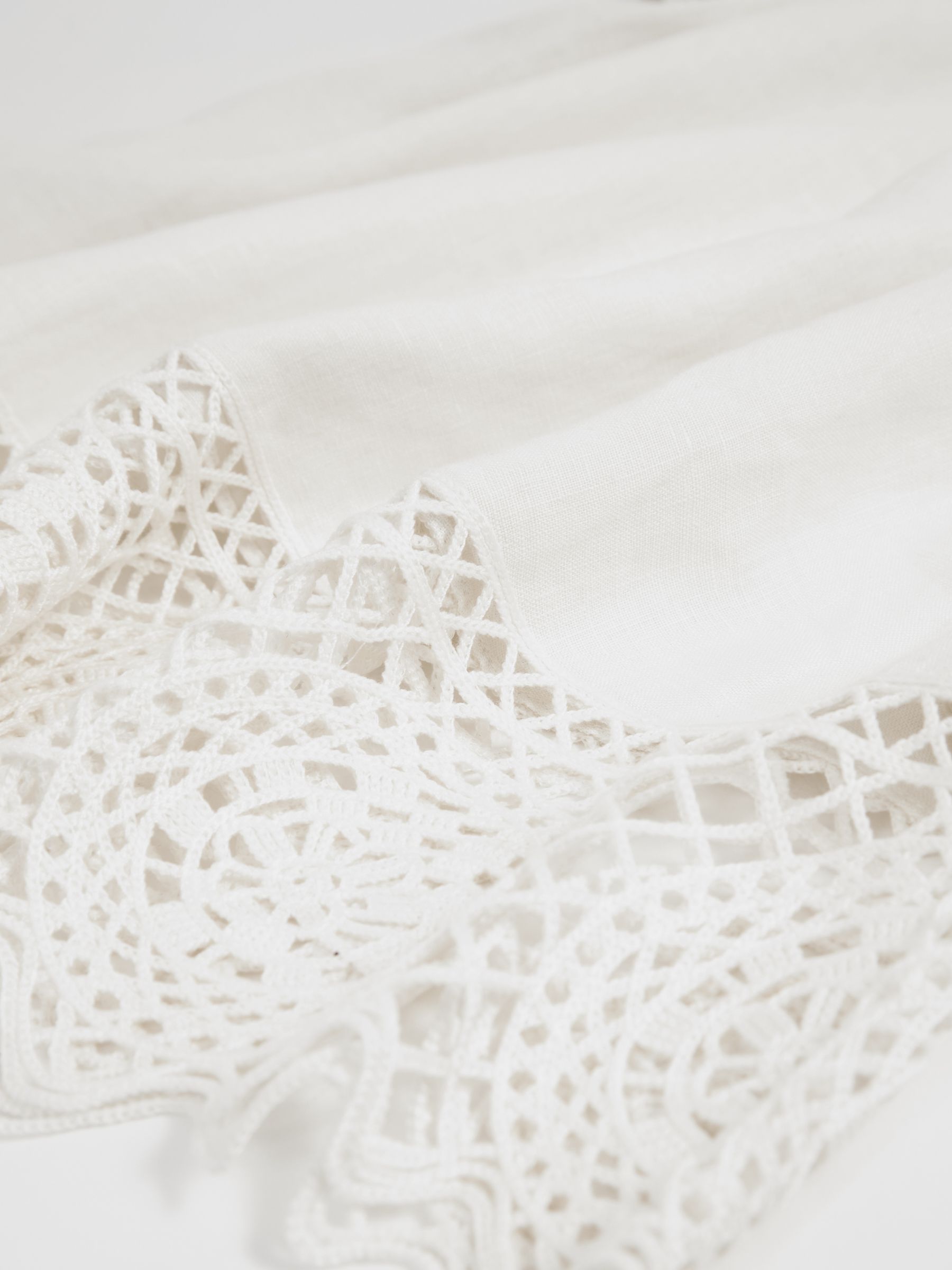 【海外限定】REISSワンピース☆Ivory Carina Linen Embroidered REISS | Carina Linen Embroidered Shift Dress in Ivory