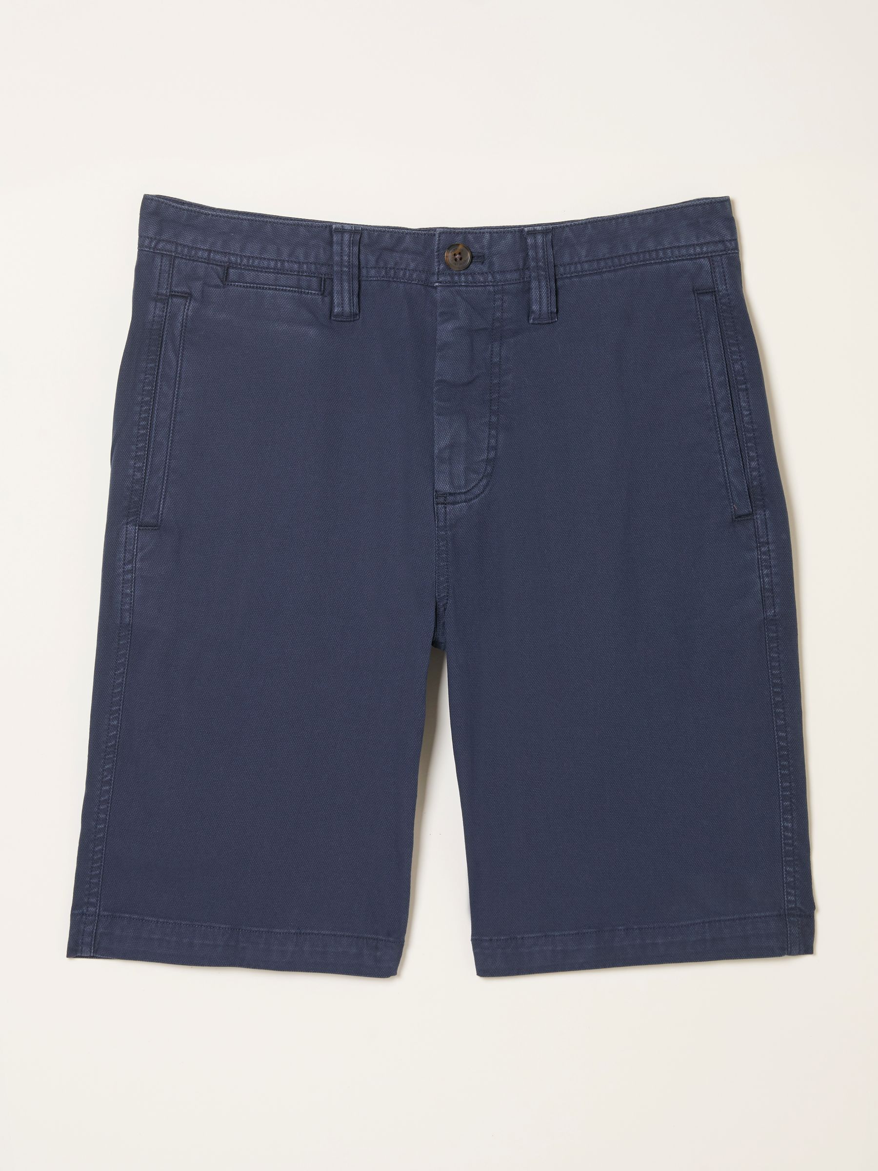 Navy Stow Garment Dye Chino Shorts - Image 6 of 6