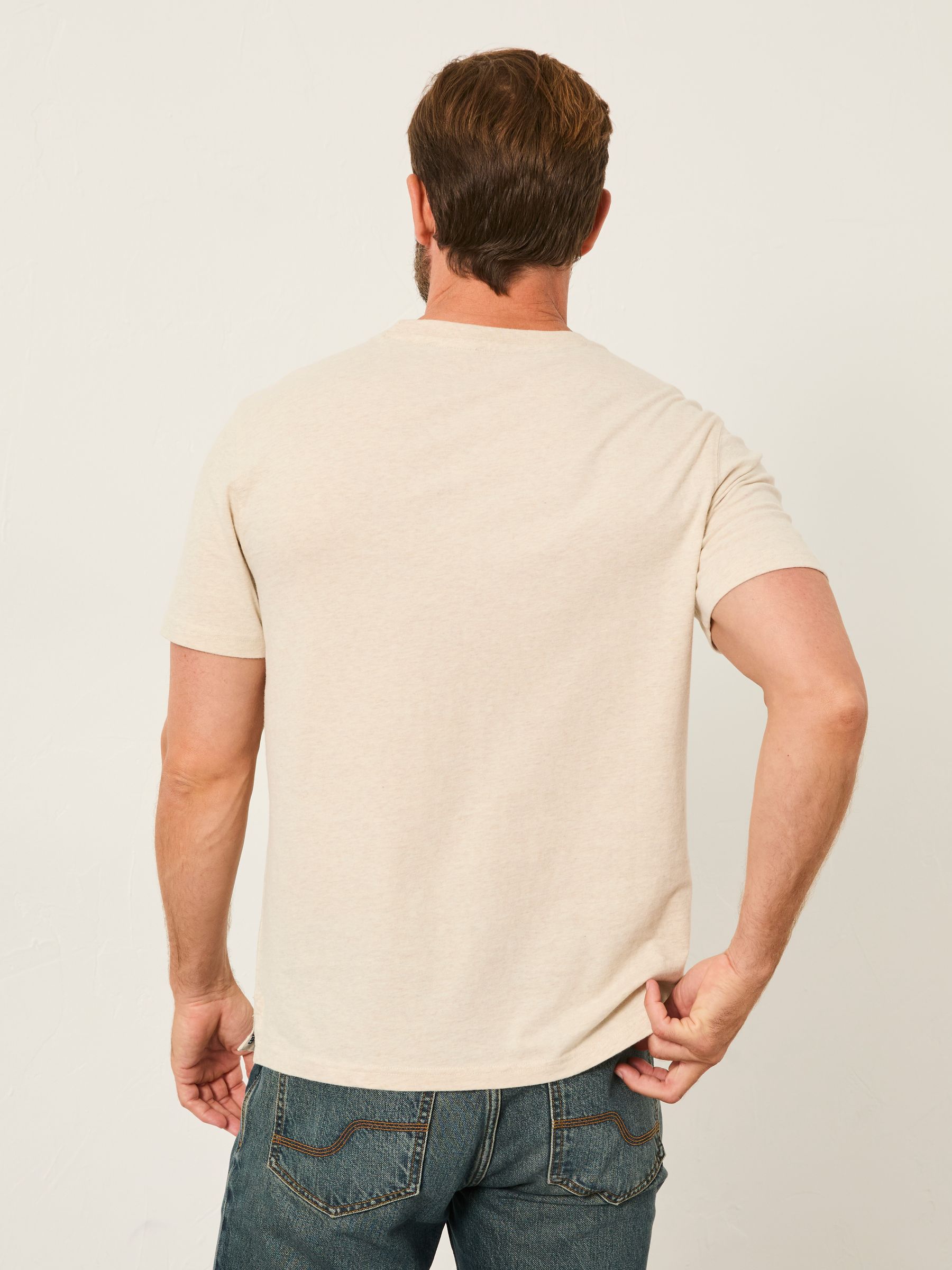 Lulworth oatmeal T-Shirt - Image 2 of 4