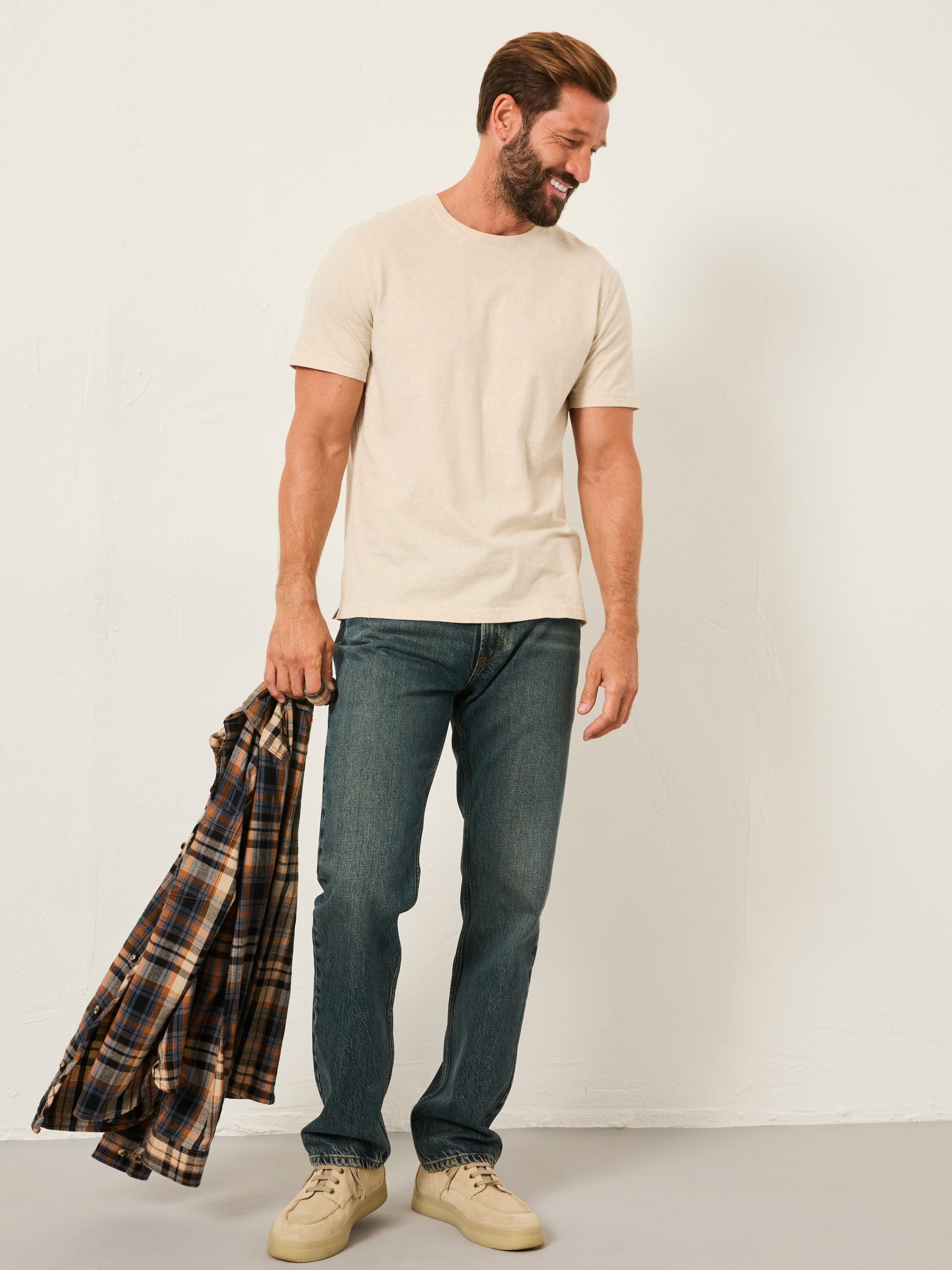 Lulworth oatmeal T-Shirt - Image 3 of 4