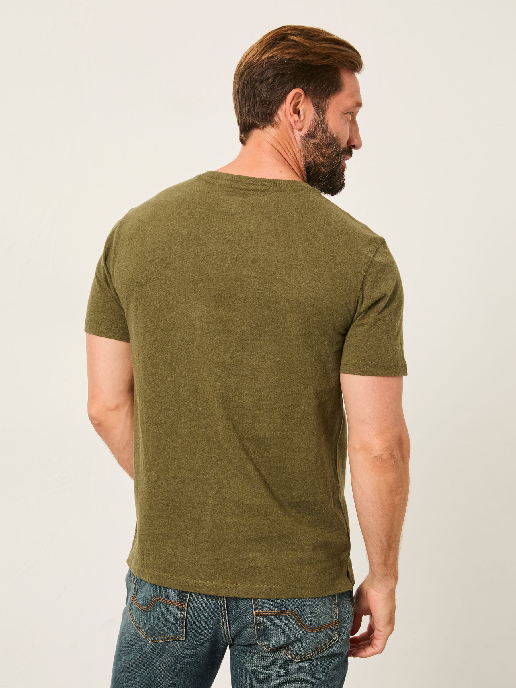 Lulworth khaki T-Shirt - Image 2 of 5