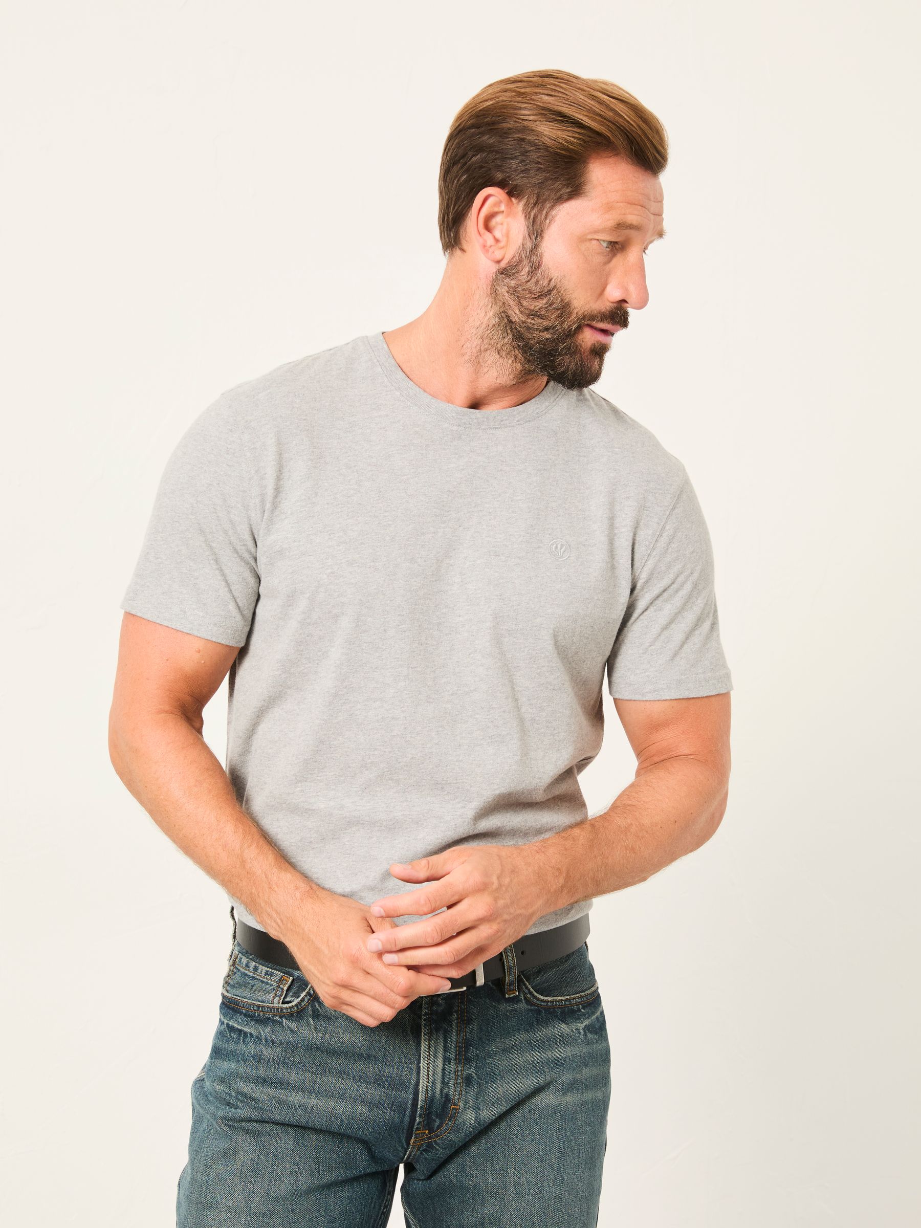 Lulworth Grey T-Shirt - Image 3 of 5