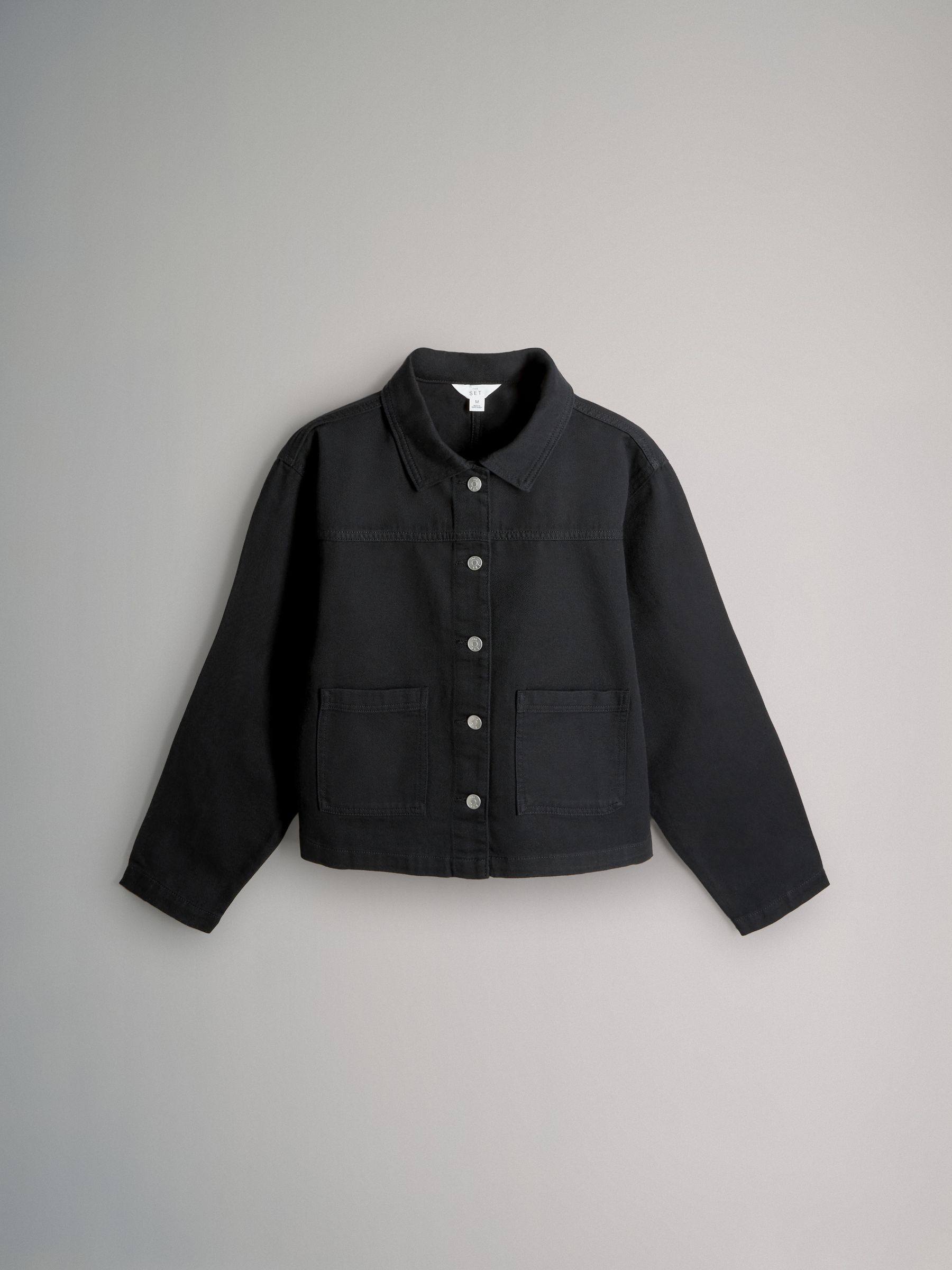 Black/Dark Blue - 2 Pack Denim Shackets - Image 3 of 5