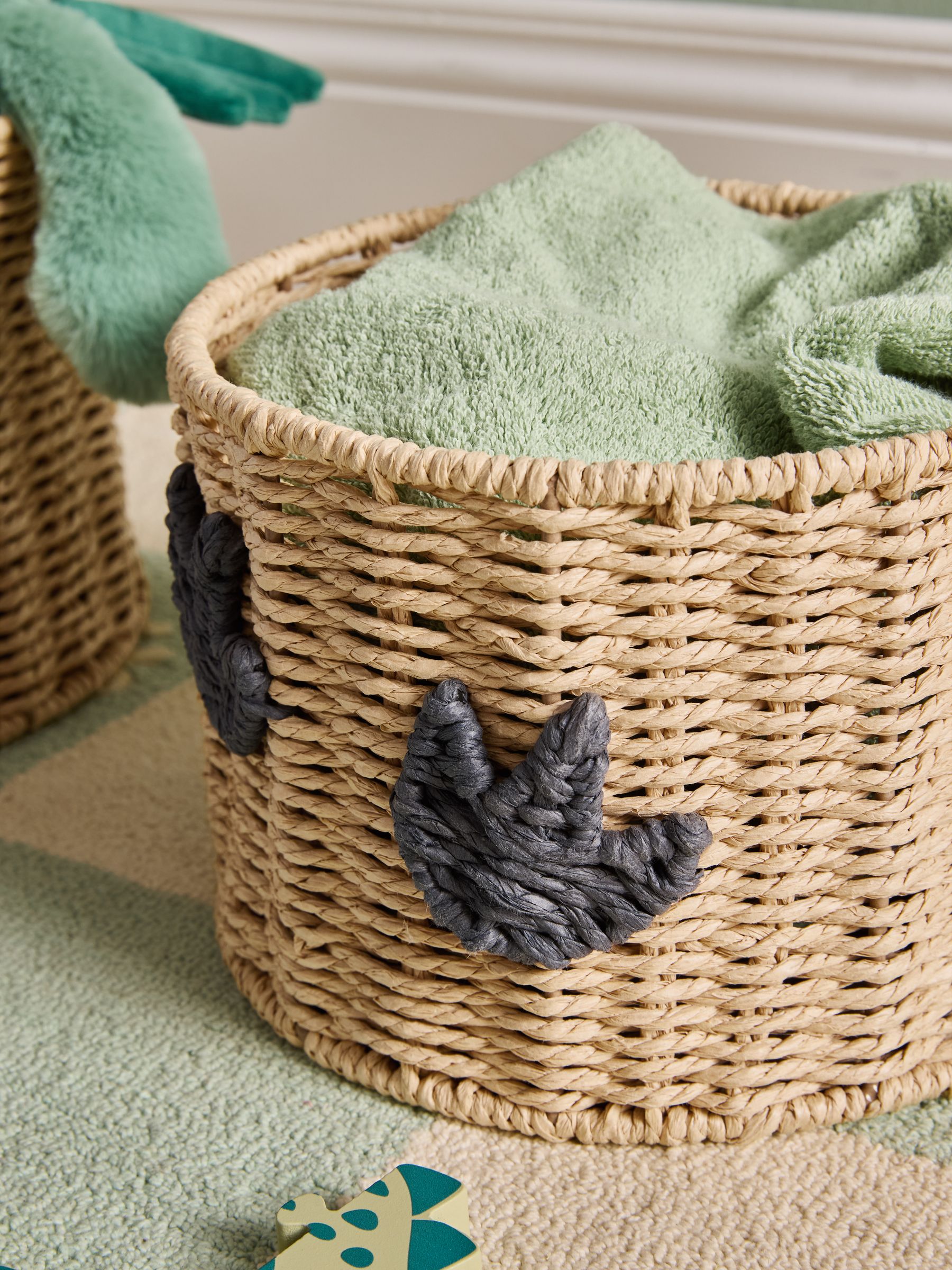 Set of 2 Dinosaur Storage Baskets - Image 3 of 6