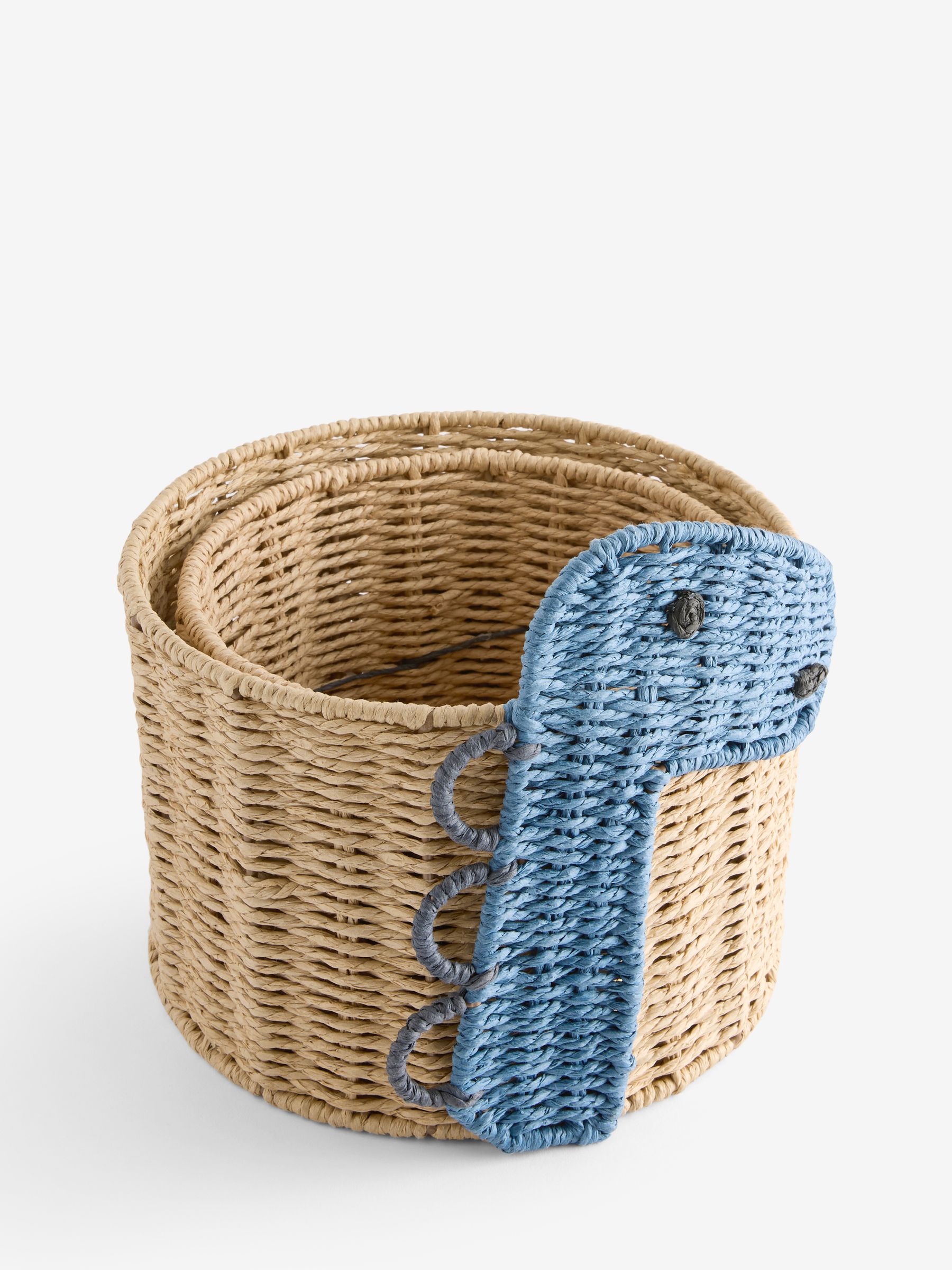 Set of 2 Dinosaur Storage Baskets - Image 5 of 6