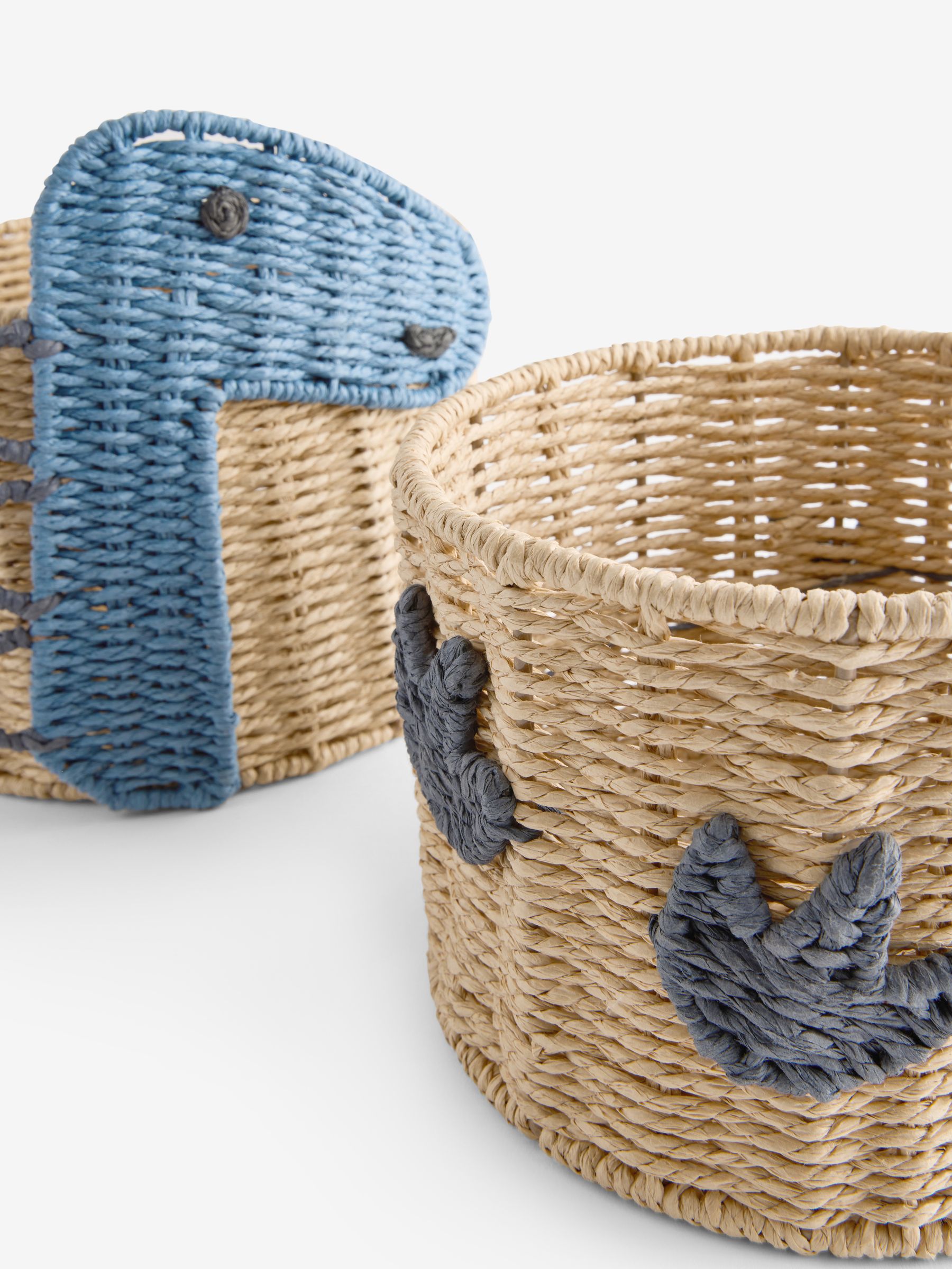 Set of 2 Dinosaur Storage Baskets - Image 6 of 6