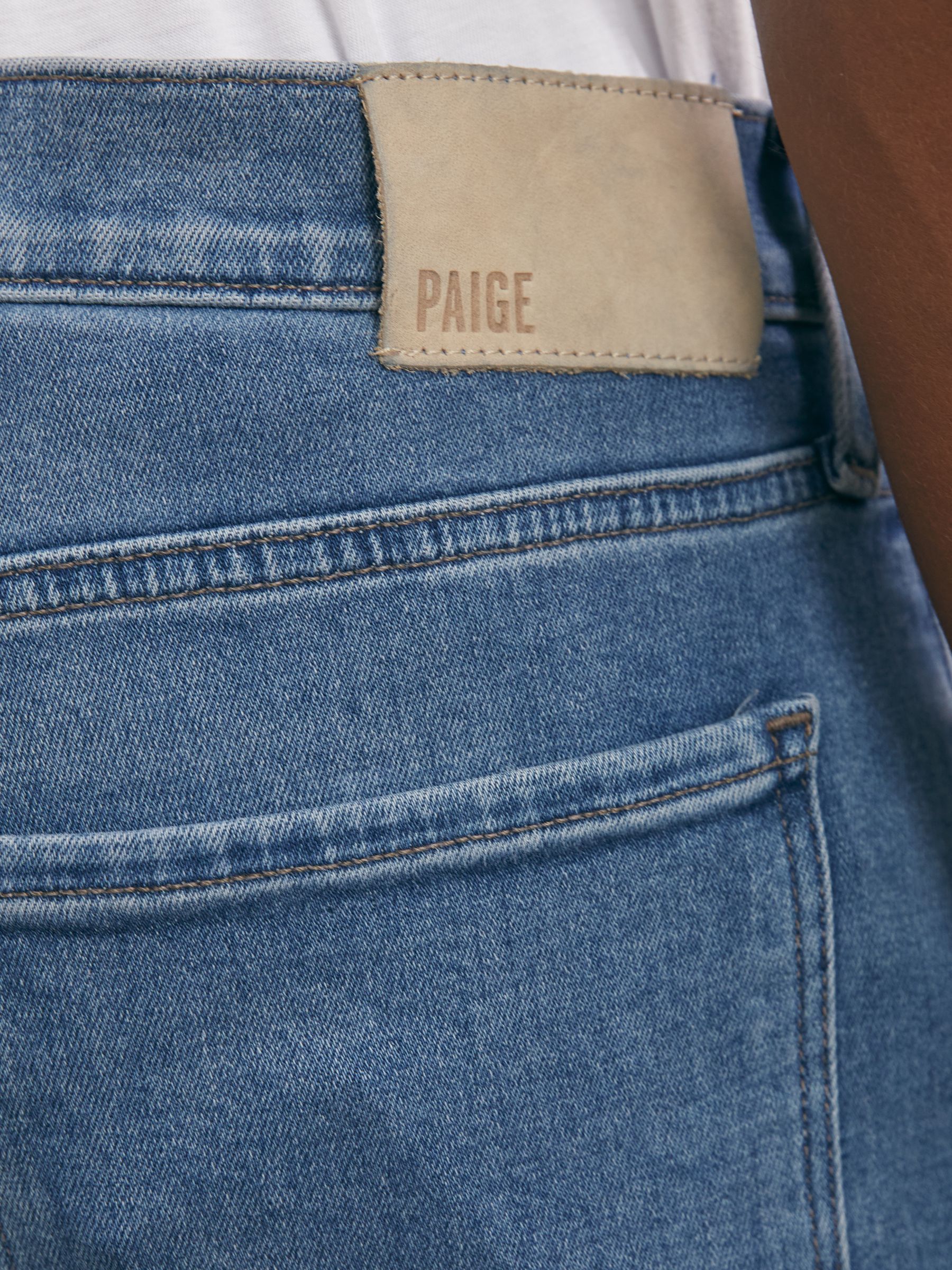 Paige Lennox Jeans in Mid Blue - Image 4 of 5