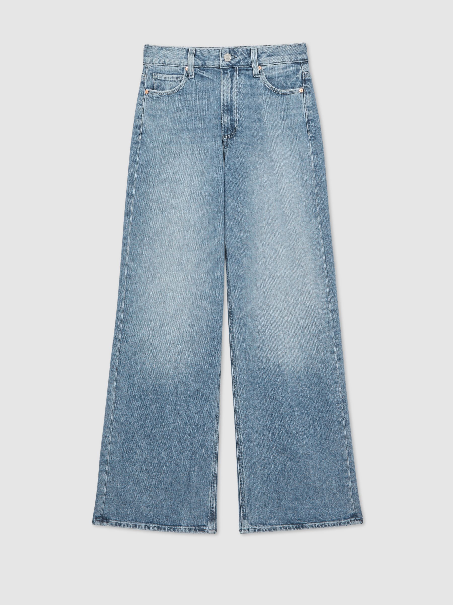 Paige Anessa Jeans in Light Blue - Image 2 of 5