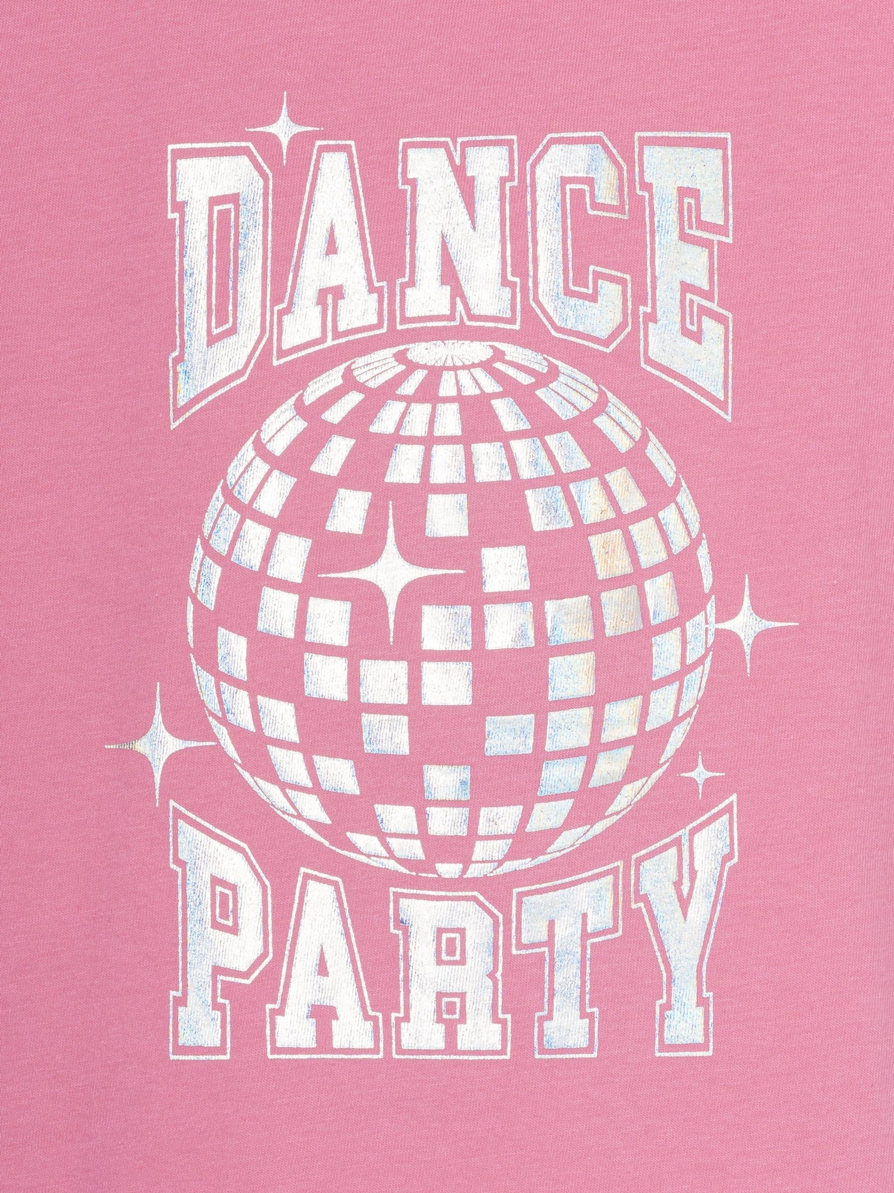 Pink Graphic Crew Neck Short Sleeve T-Shirt (4-13yrs) - Image 3 of 3
