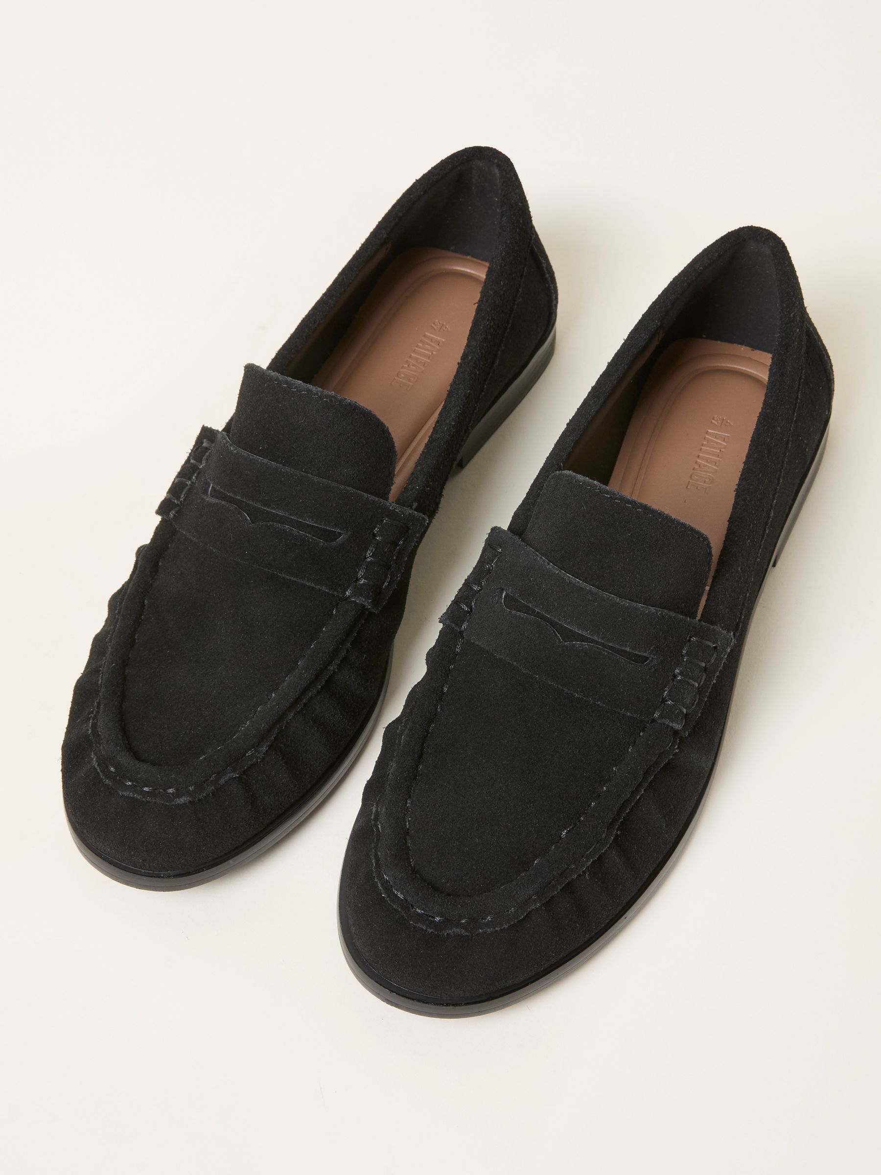 Black Suede Loafer Flat - Image 4 of 4