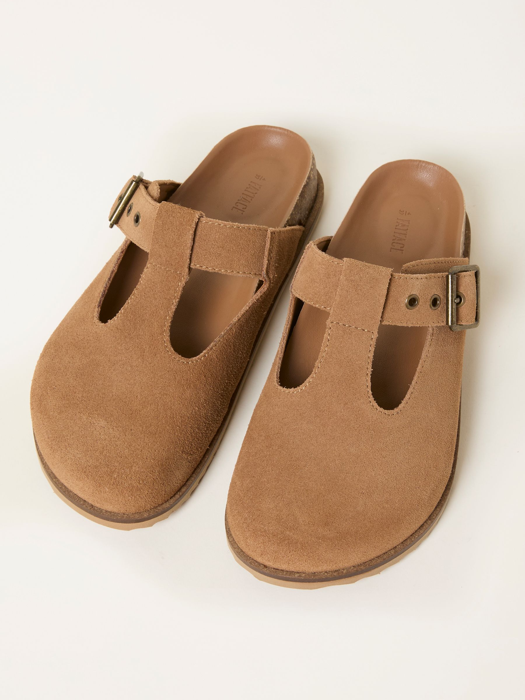 Tan Brown T Bar House Shoe - Image 3 of 3