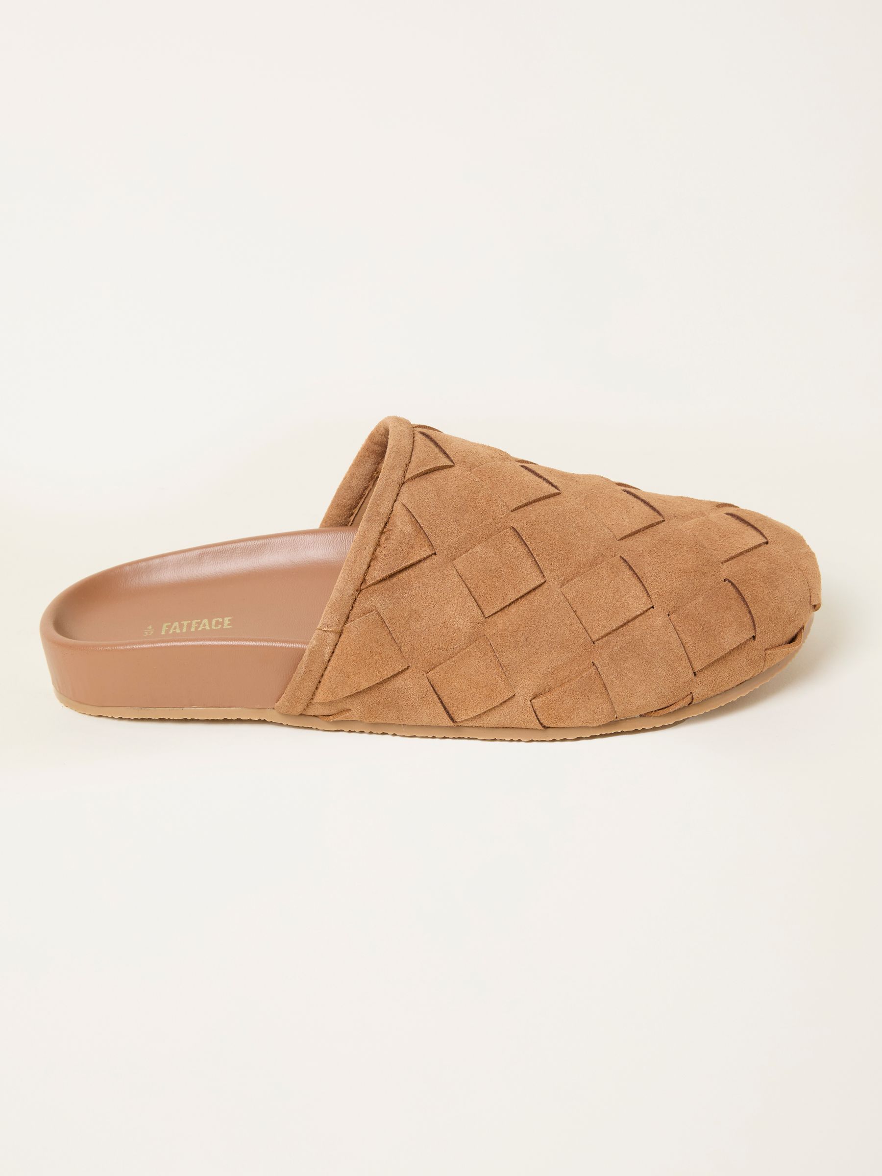 Tan Brown Weave House Shoe - Image 1 of 3