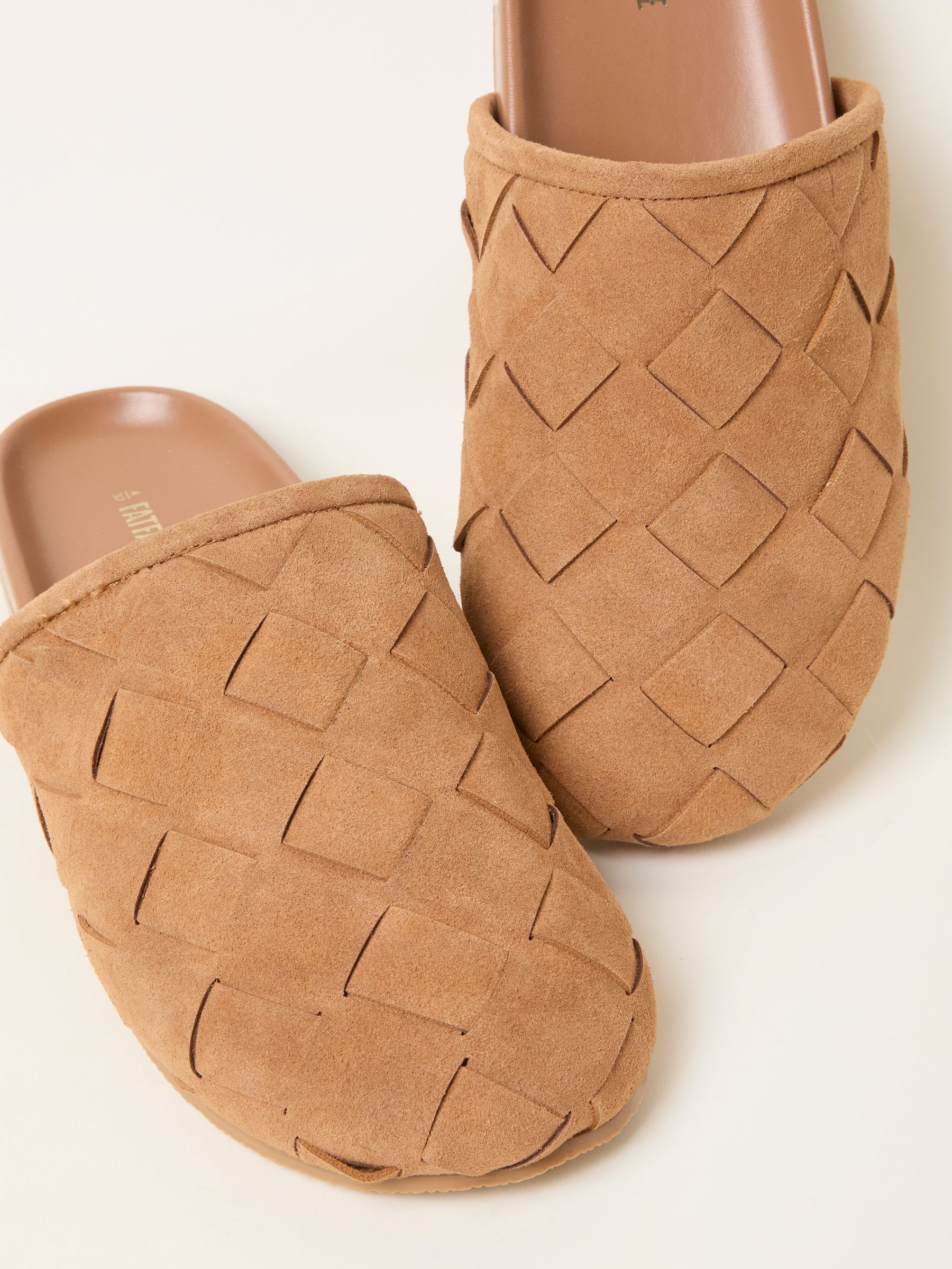 Tan Brown Weave House Shoe - Image 3 of 3 Tan Brown Weave House Shoe - Image 3 of 3