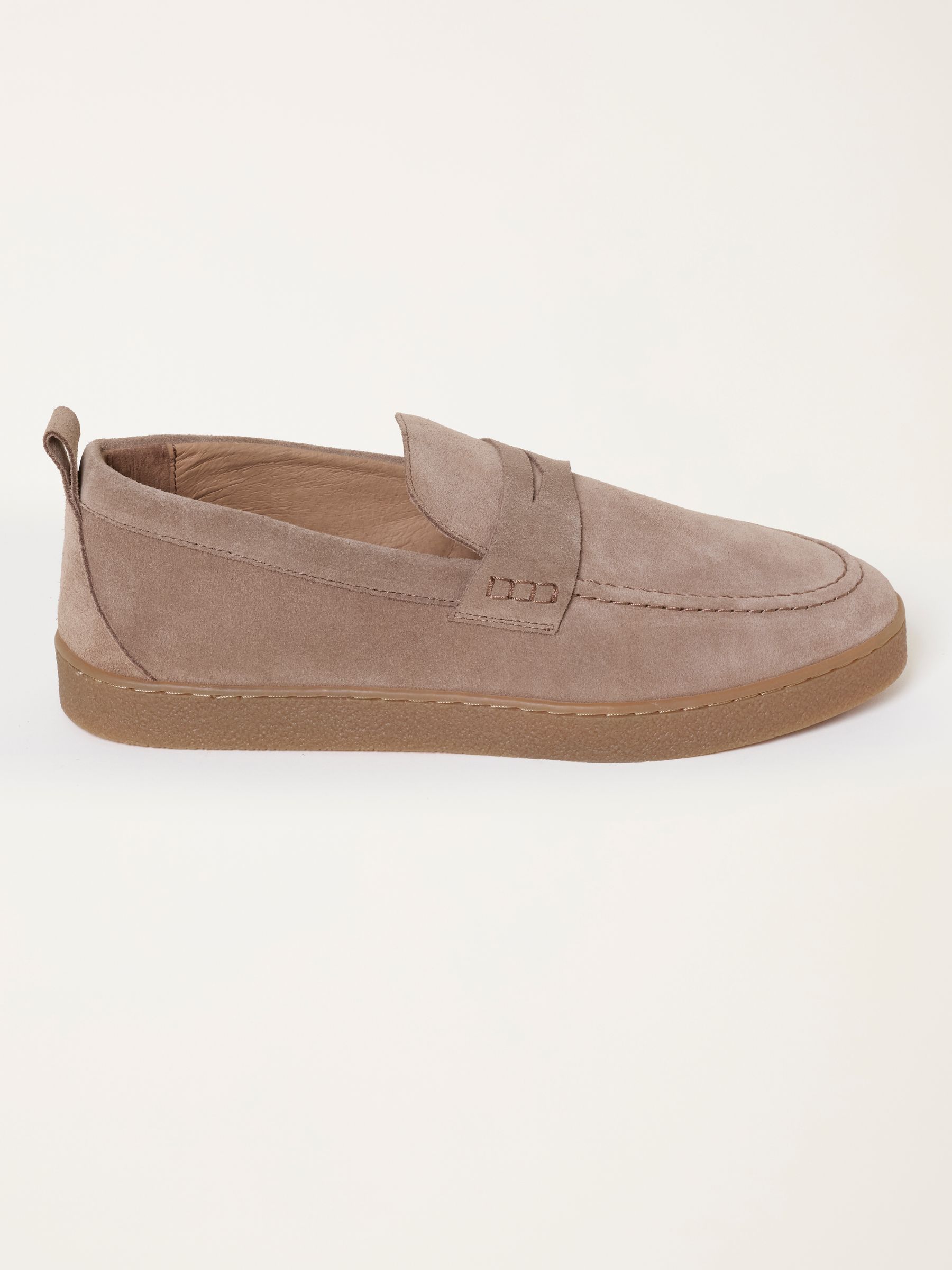 Natural Suede Deck Shoes - Image 1 of 3