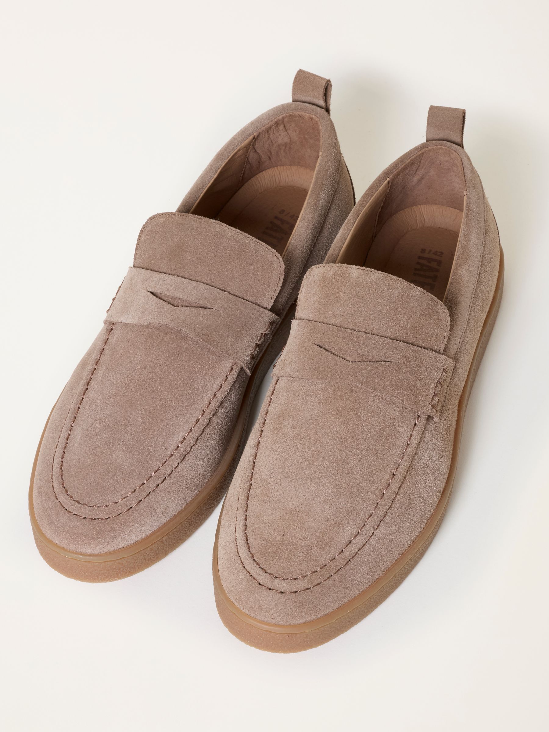 Natural Suede Deck Shoes - Image 3 of 3