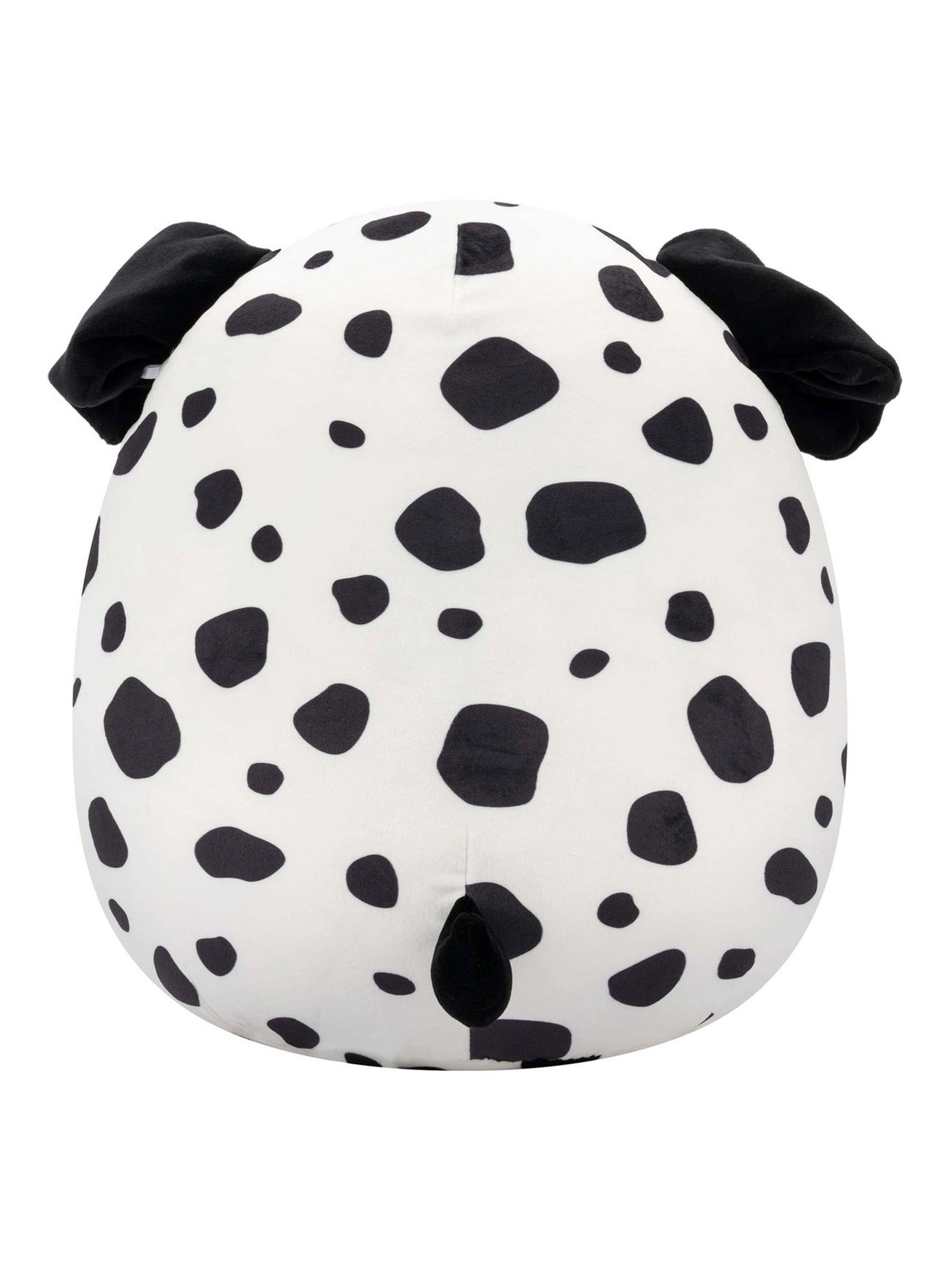 Jazawares 12 Squishmallows  Dustin  White Dalmatian WFuzz Belly and Bowtie Toy - Image 2 of 5