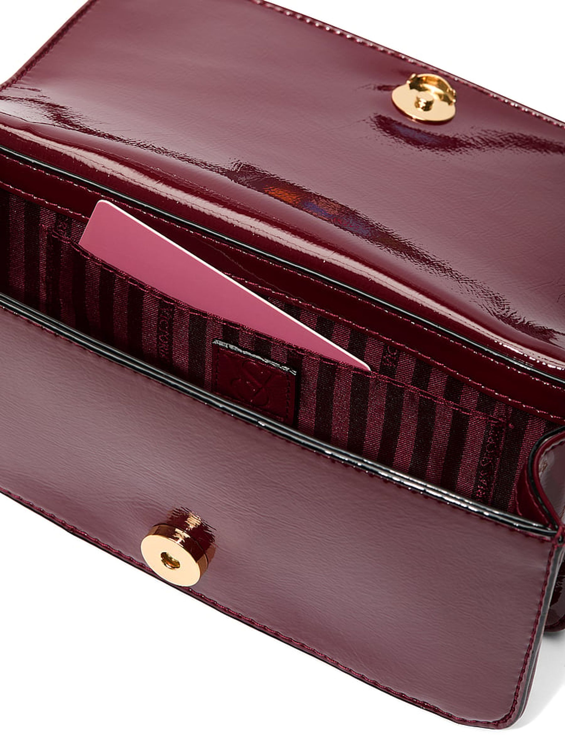 Sangria Red Mini Cross-Body Bag - Image 3 of 3