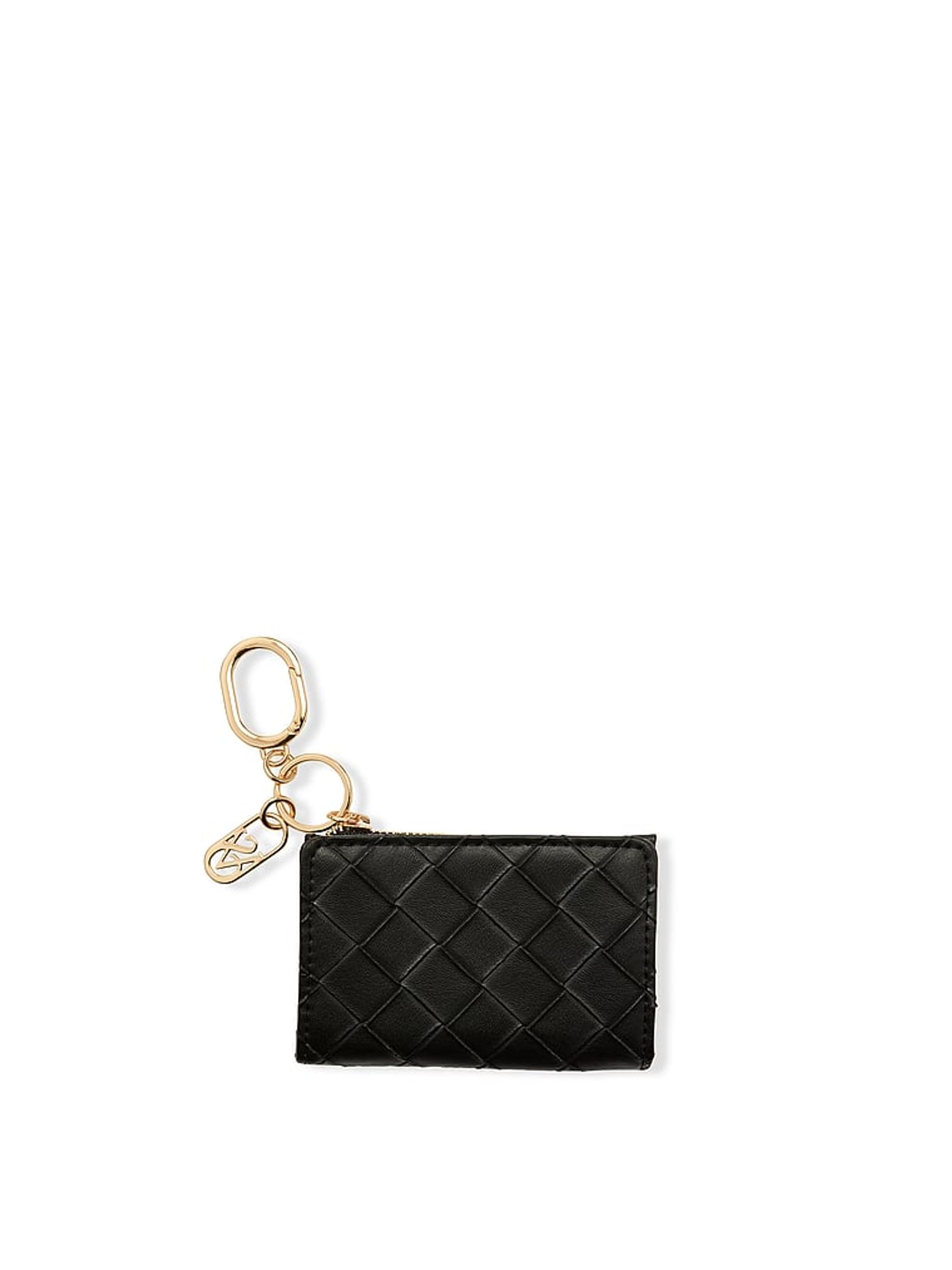 Black Foldable Keyring Card Holder - Image 1 of 2 Black Foldable Keyring Card Holder - Image 1 of 2