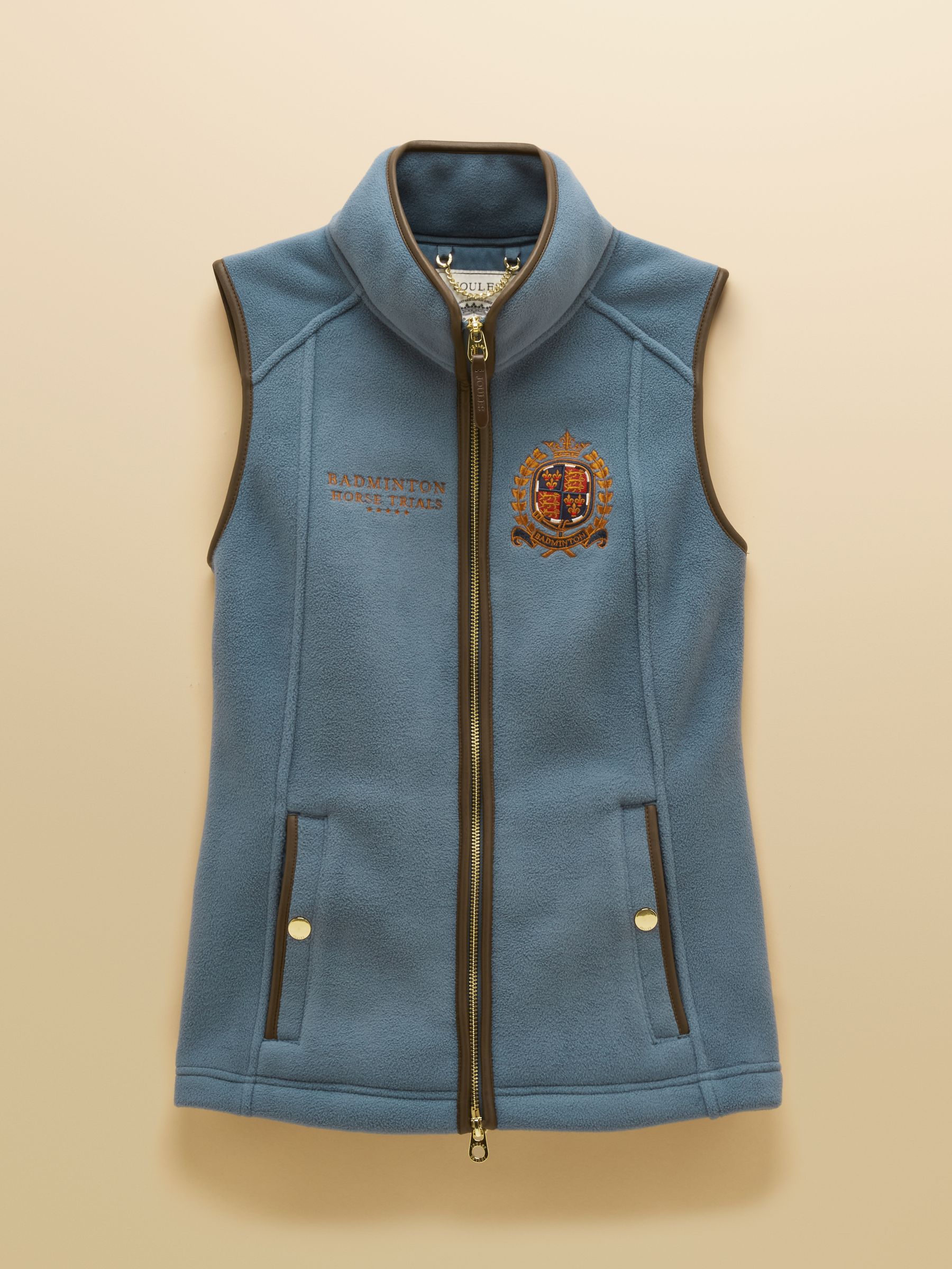 Official Badminton Blue Horse Trials Heritage Fleece Gilet - Image 14 of 14