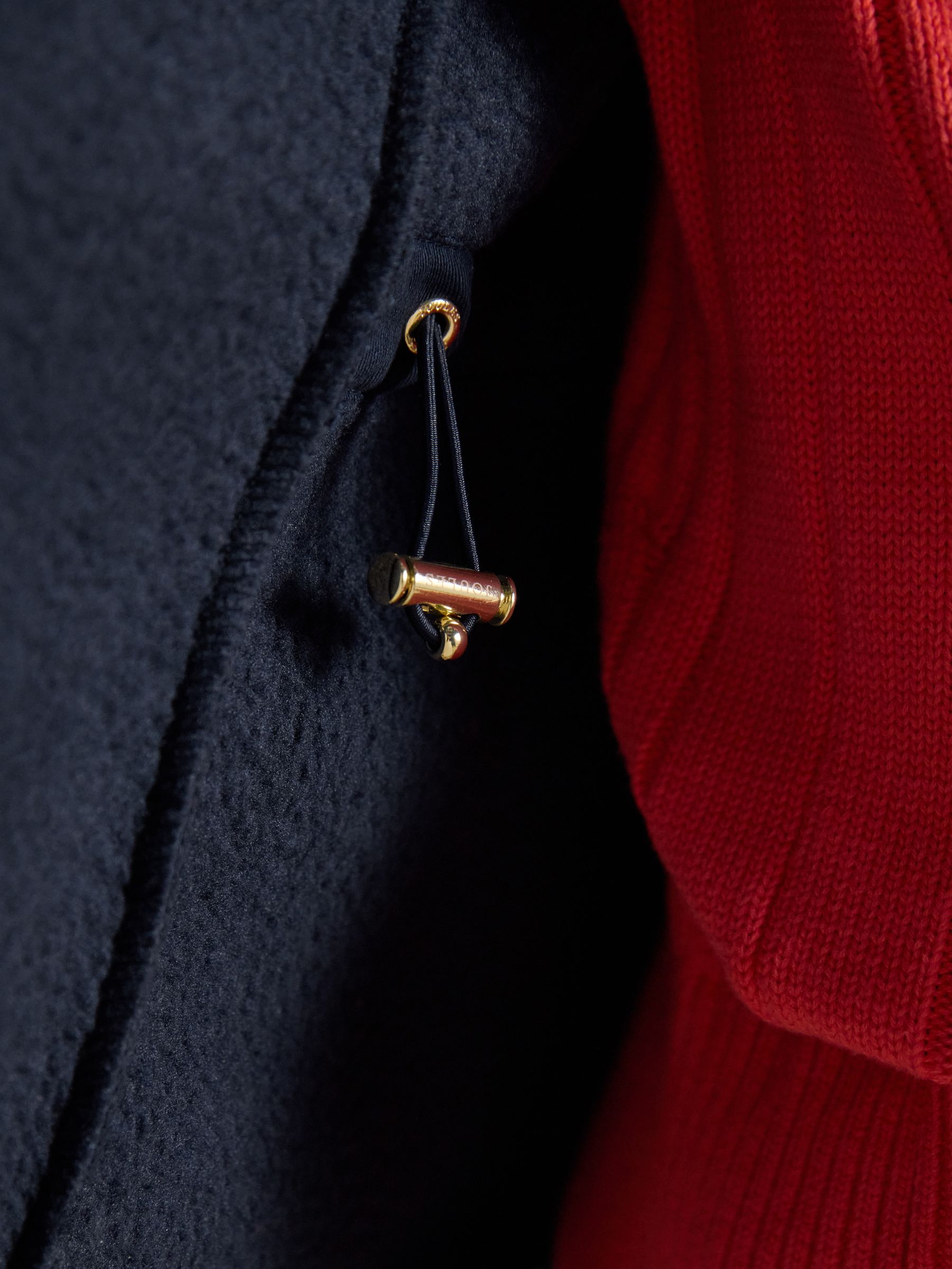 Official Badminton Navy Heritage Fleece Gilet - Image 7 of 12